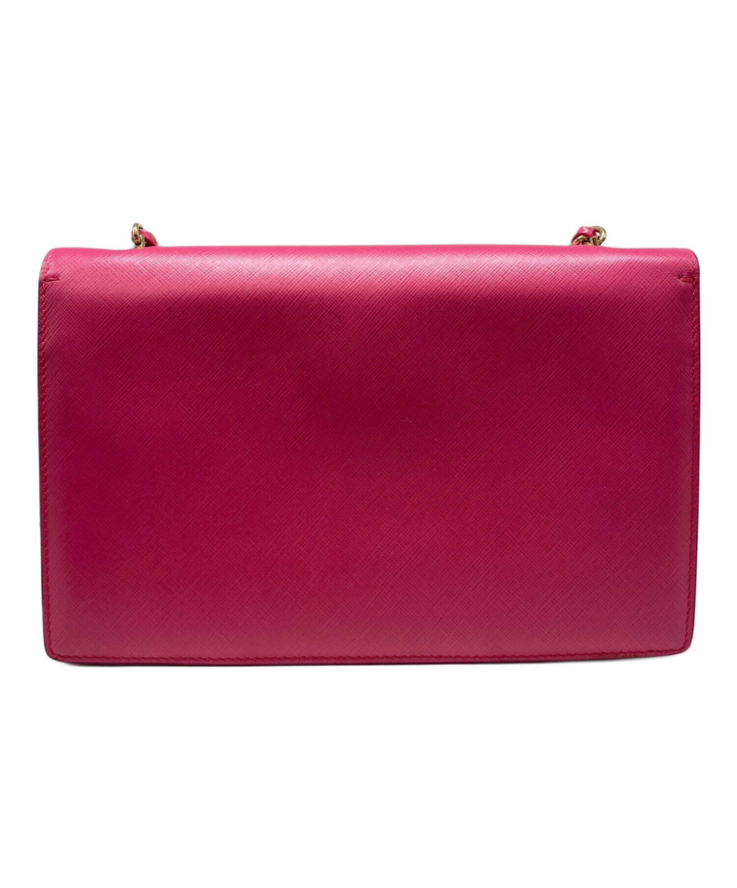 P*e様 フェラガモ　チェーンバッグ　ピンク 中古・古着通販】Salvatore Ferragamo (サルヴァトーレ フェラガモ