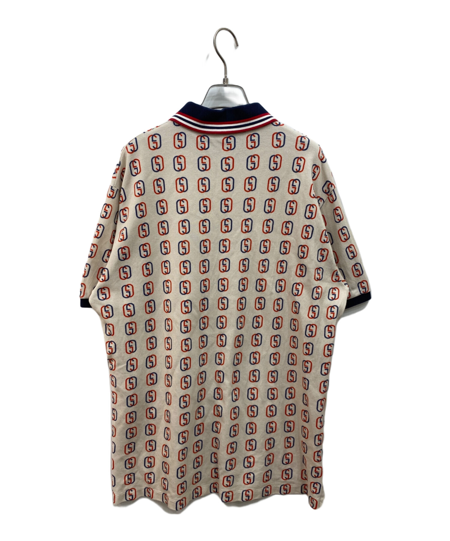 中古・古着通販】GUCCI (グッチ) GG Logo Polo shirt ベージュ サイズ