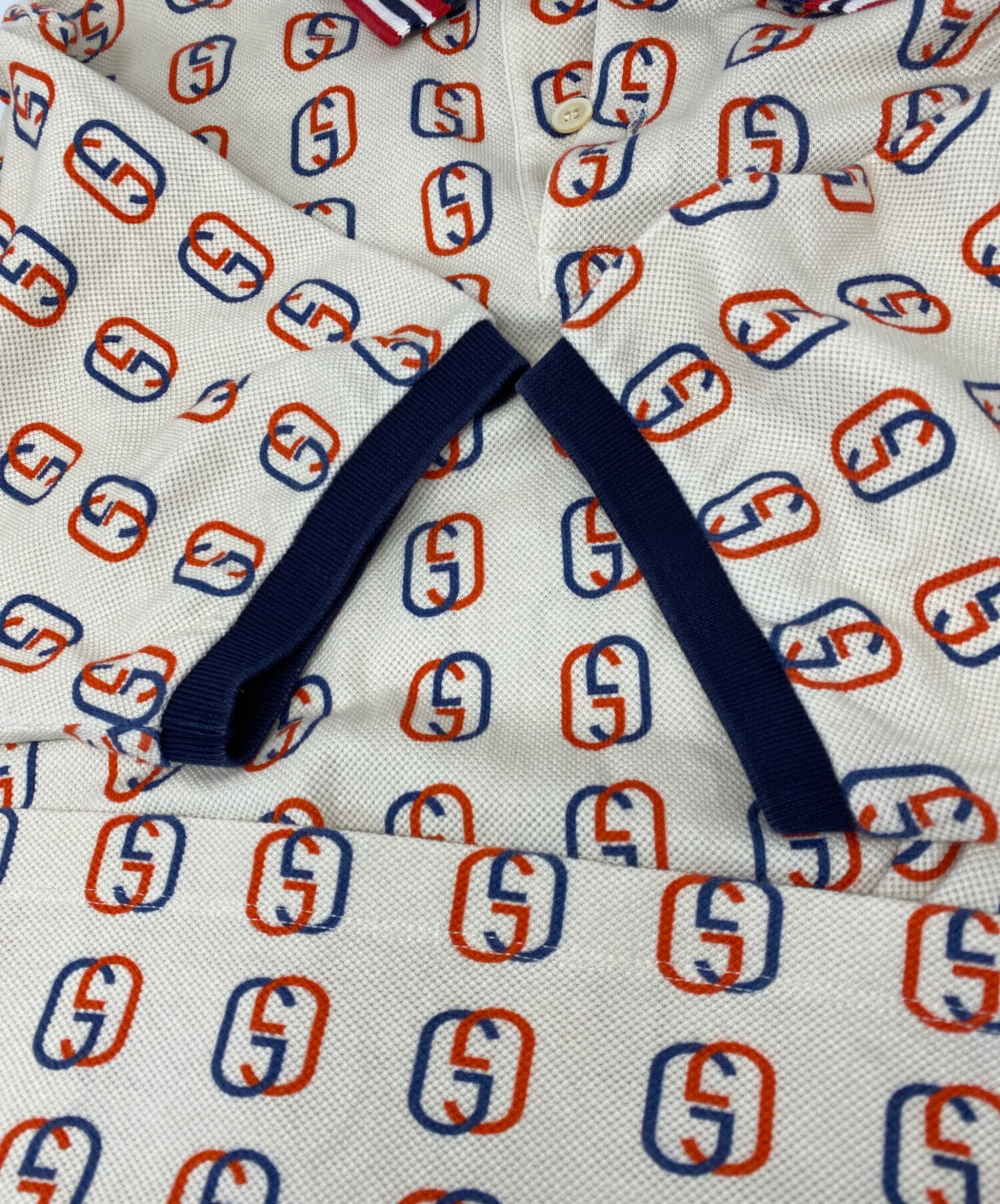 中古・古着通販】GUCCI (グッチ) GG Logo Polo shirt ベージュ サイズ