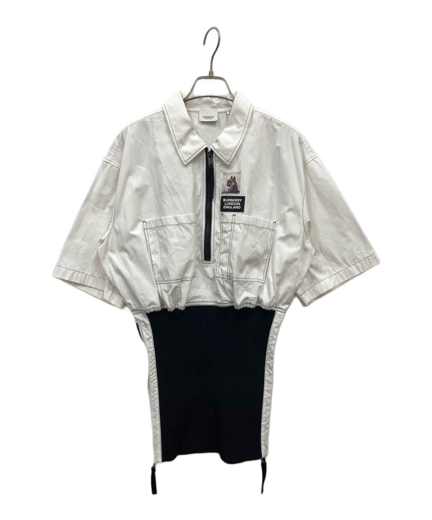 中古・古着通販】BURBERRY (バーバリー) ドッキングミニワンピ
