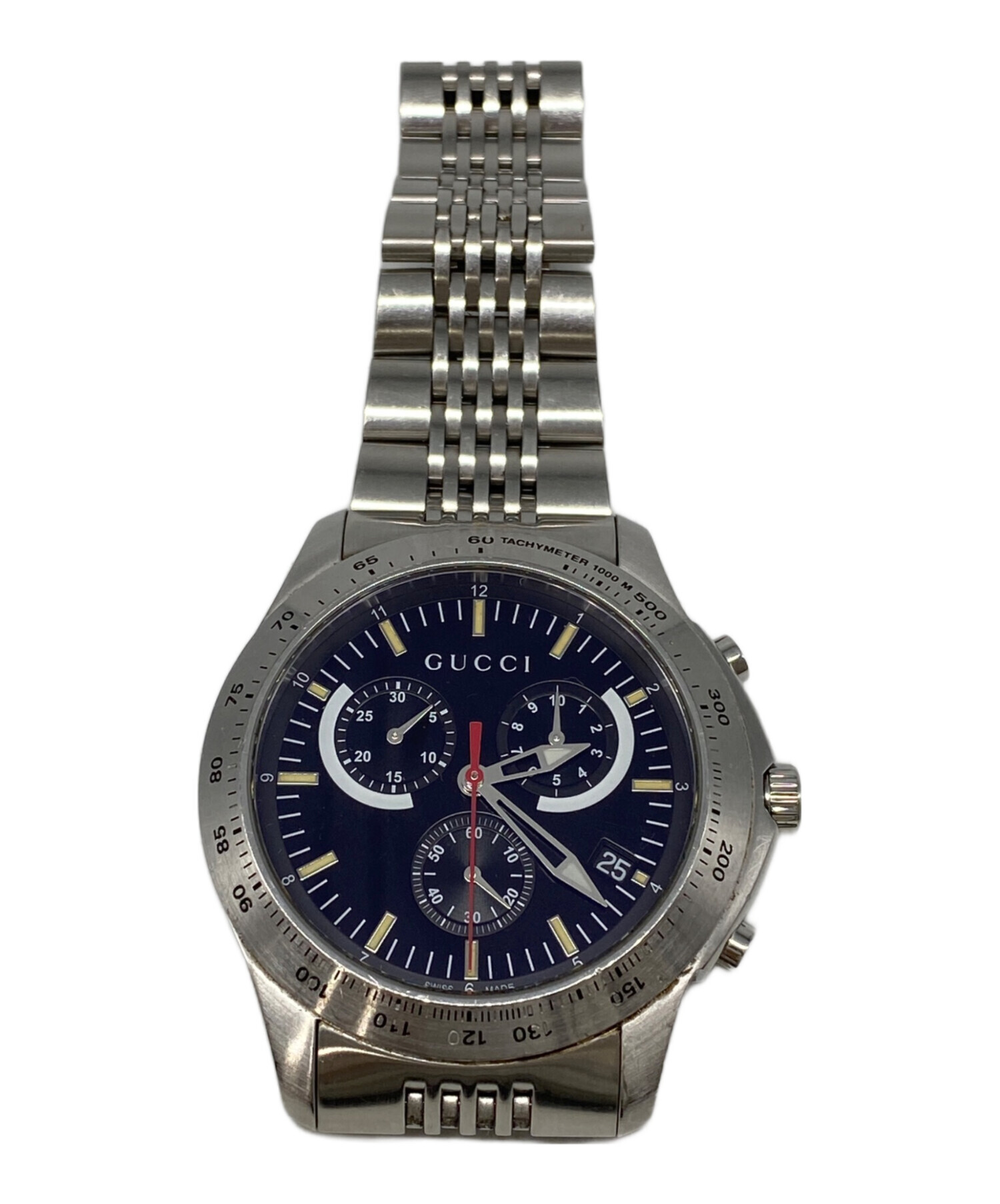 中古・古着通販】GUCCI (グッチ) Gタイムレス クロノグラフ｜ブランド