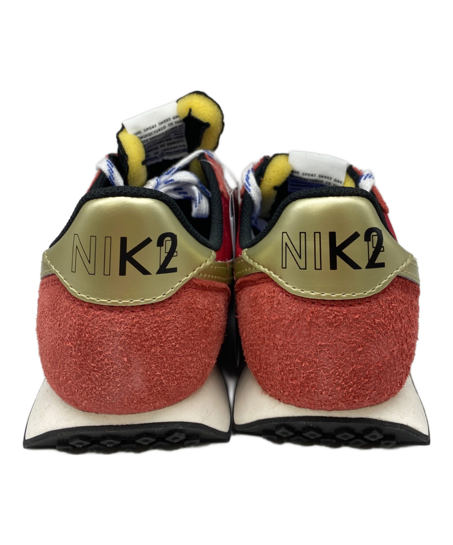 中古・古着通販】NIKE (ナイキ) WAFFLE TRAINER 2 SD レッド サイズ:28 