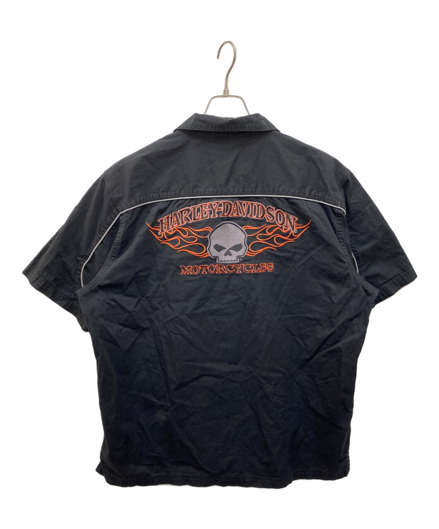 中古・古着通販】HARLEY-DAVIDSON (ハーレーダビッドソン) 刺繍半袖