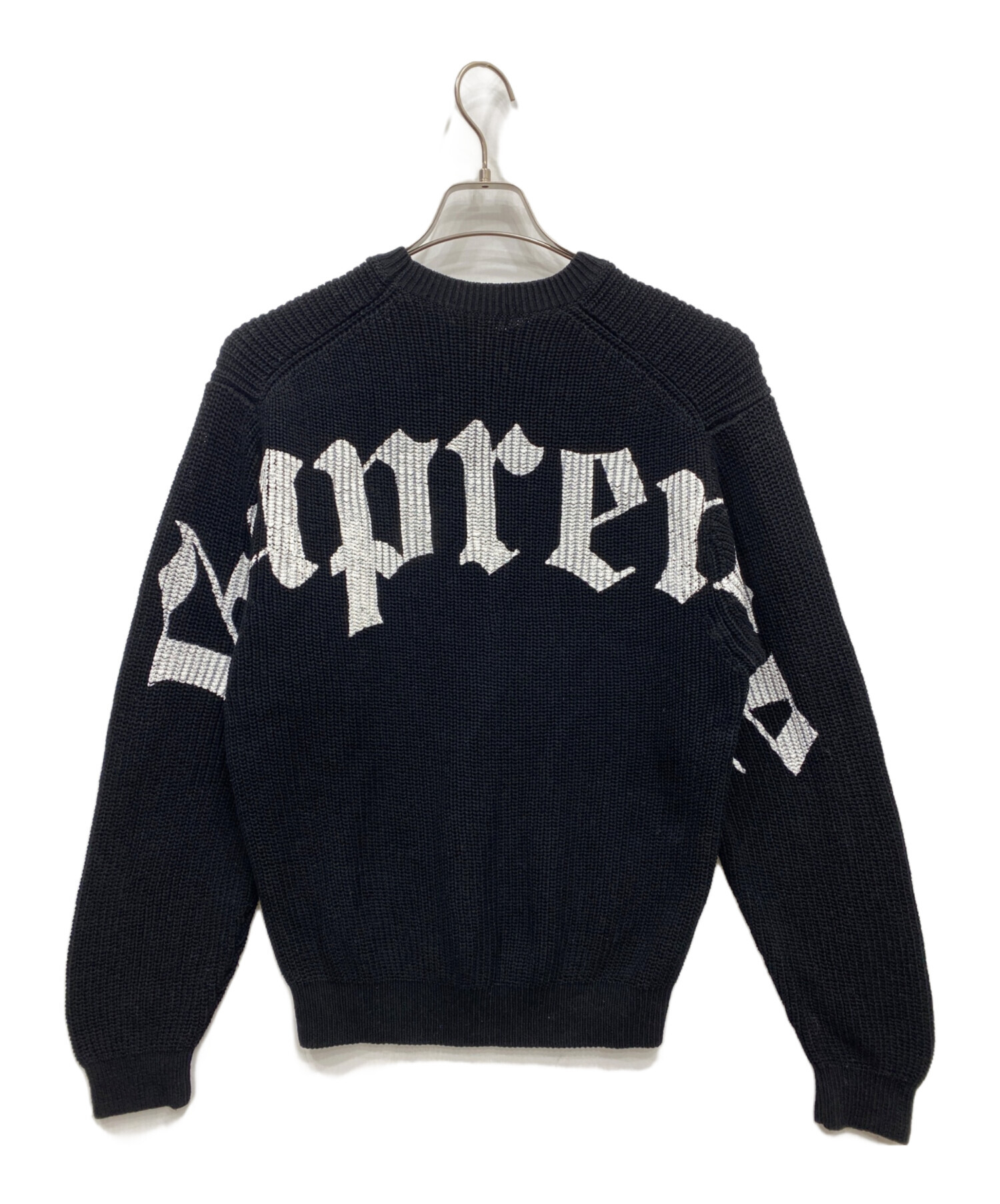 Supreme ブラック セーター Mサイズ　25ss 売り切り価格 中古・古着通販】SUPREME (シュプリーム) 25SS Old English Printed
