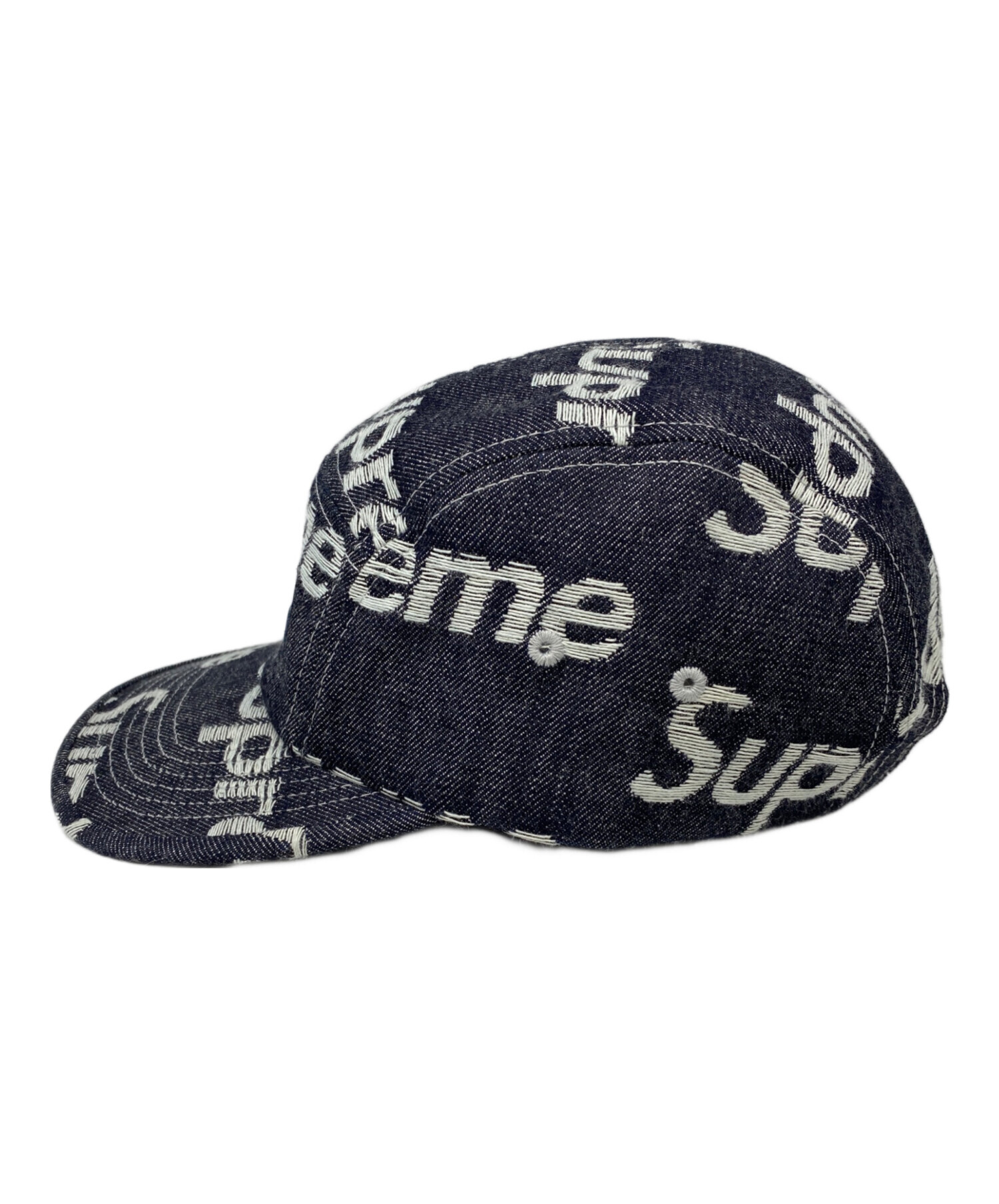 新品Supreme Jacquard Logos Denim Camp Cap Supreme Jacquard Logos Denim Camp Cap｜Yahoo!フリマ（旧PayPayフリマ）