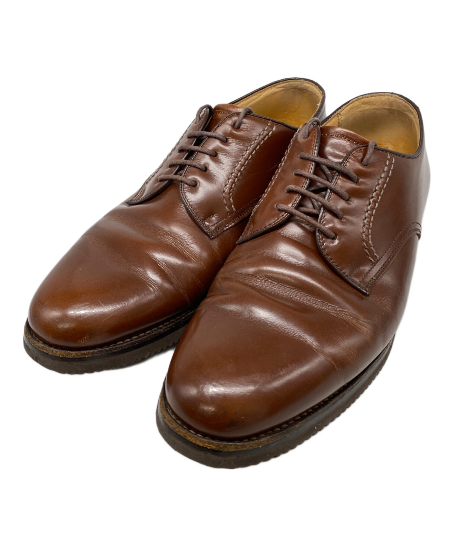 REGAL ブラウン ドレスシューズ　25.0 中古・古着通販】REGAL (リーガル) シューズ ブラウン サイズ:25.5