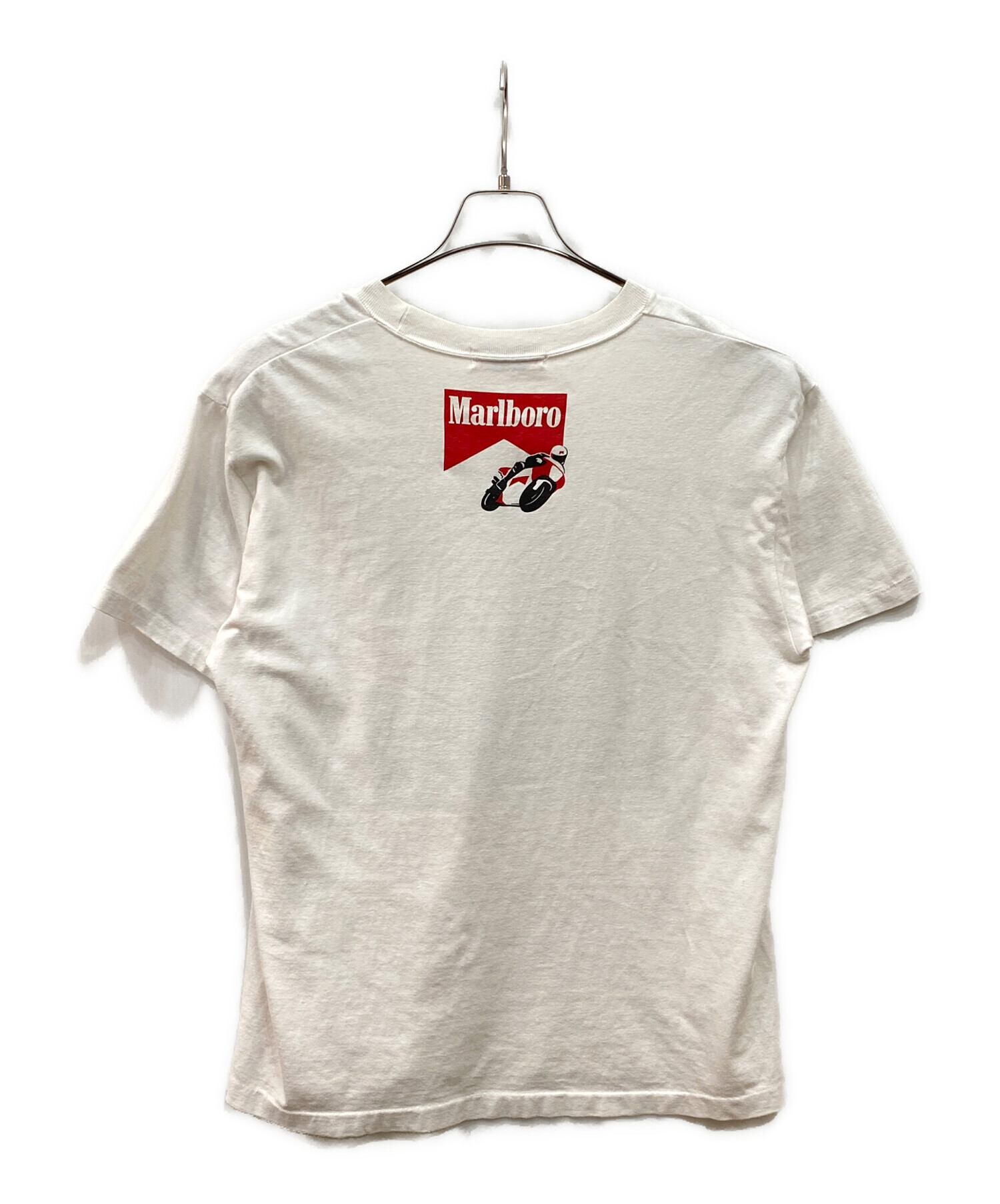 中古・古着通販】marlboro (マルボロ) Tシャツ ホワイト サイズ:不明 