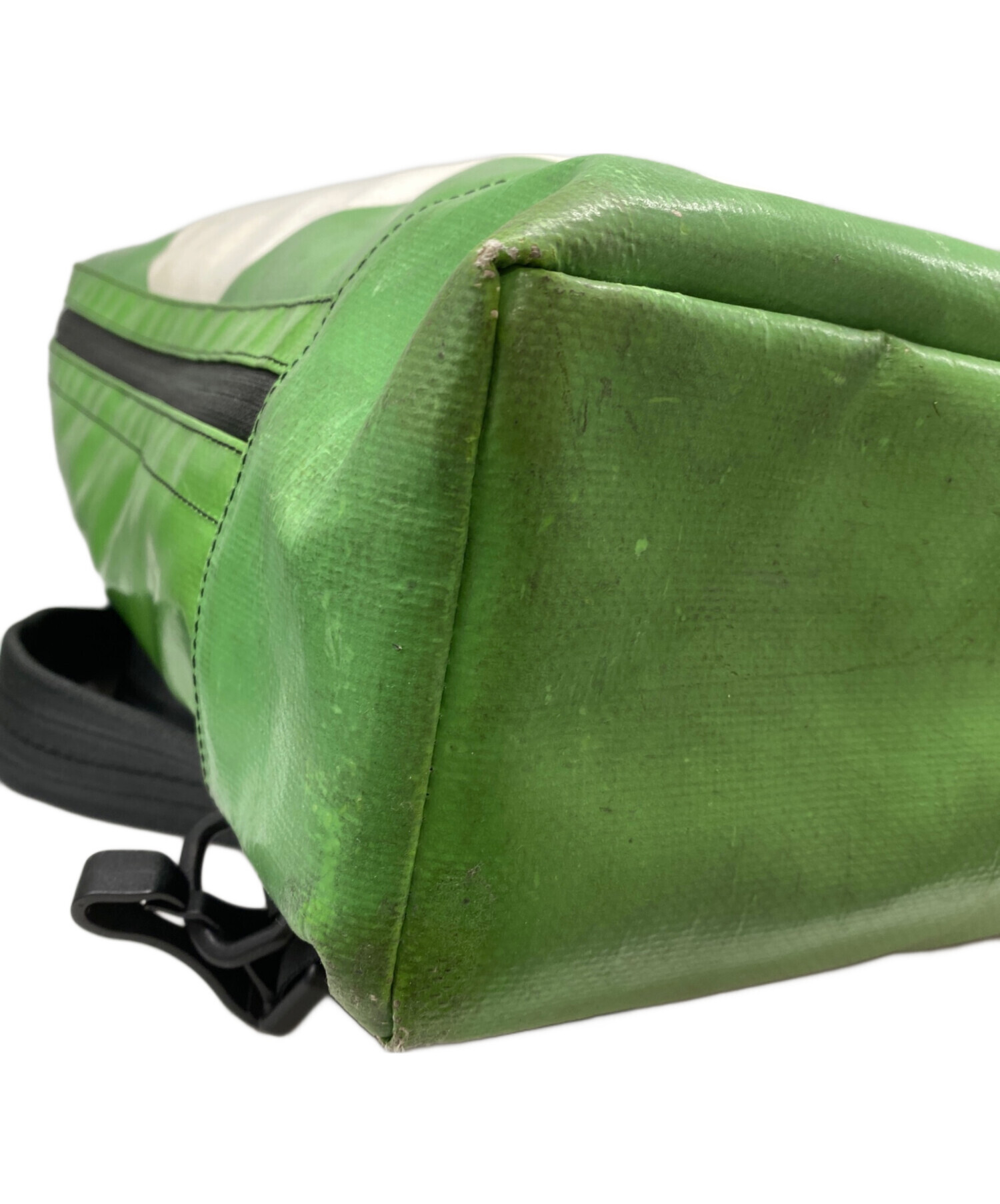 中古・古着通販】FREITAG (フライターグ) リュック ホワイト×グリーン