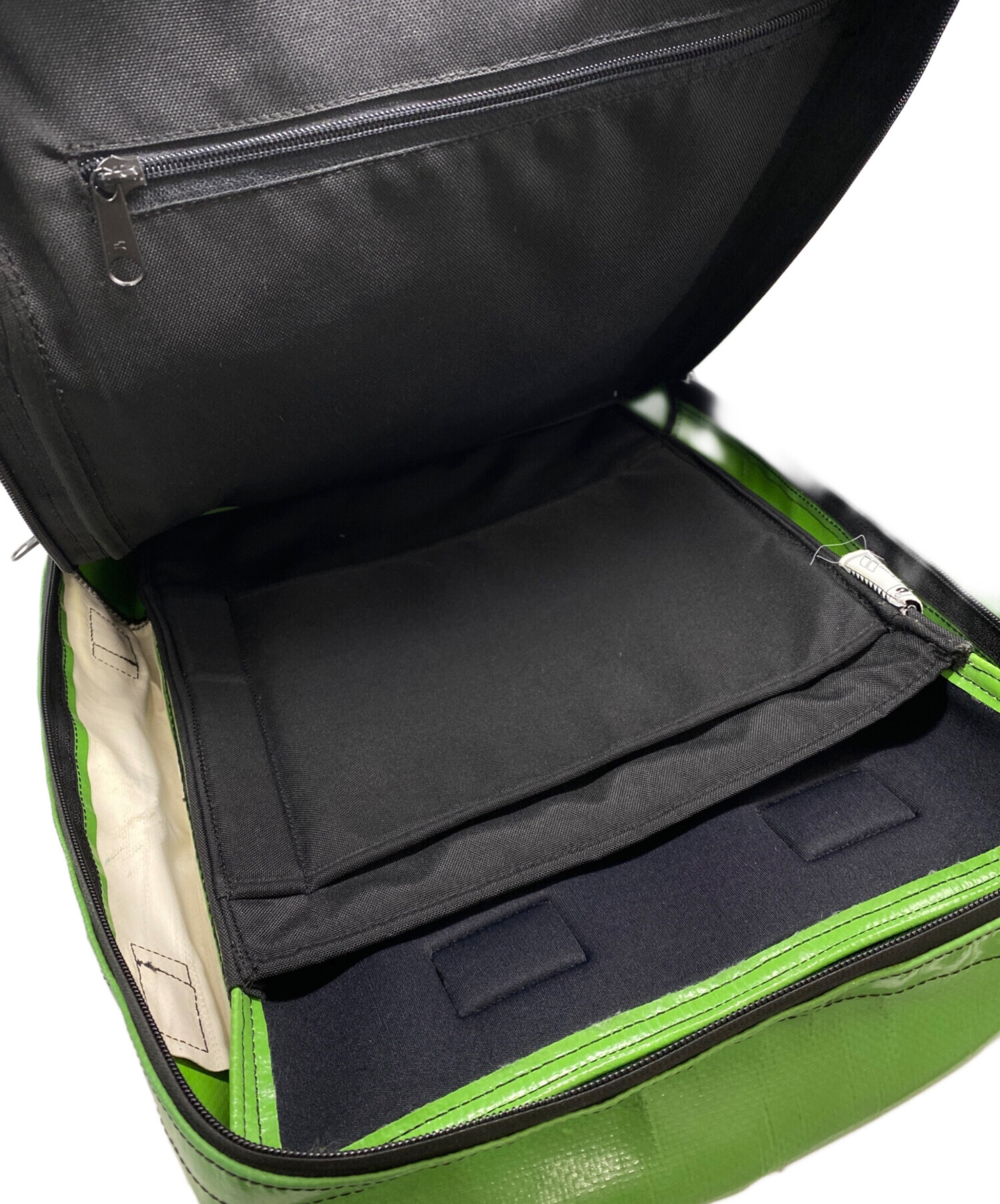 中古・古着通販】FREITAG (フライターグ) リュック ホワイト×グリーン