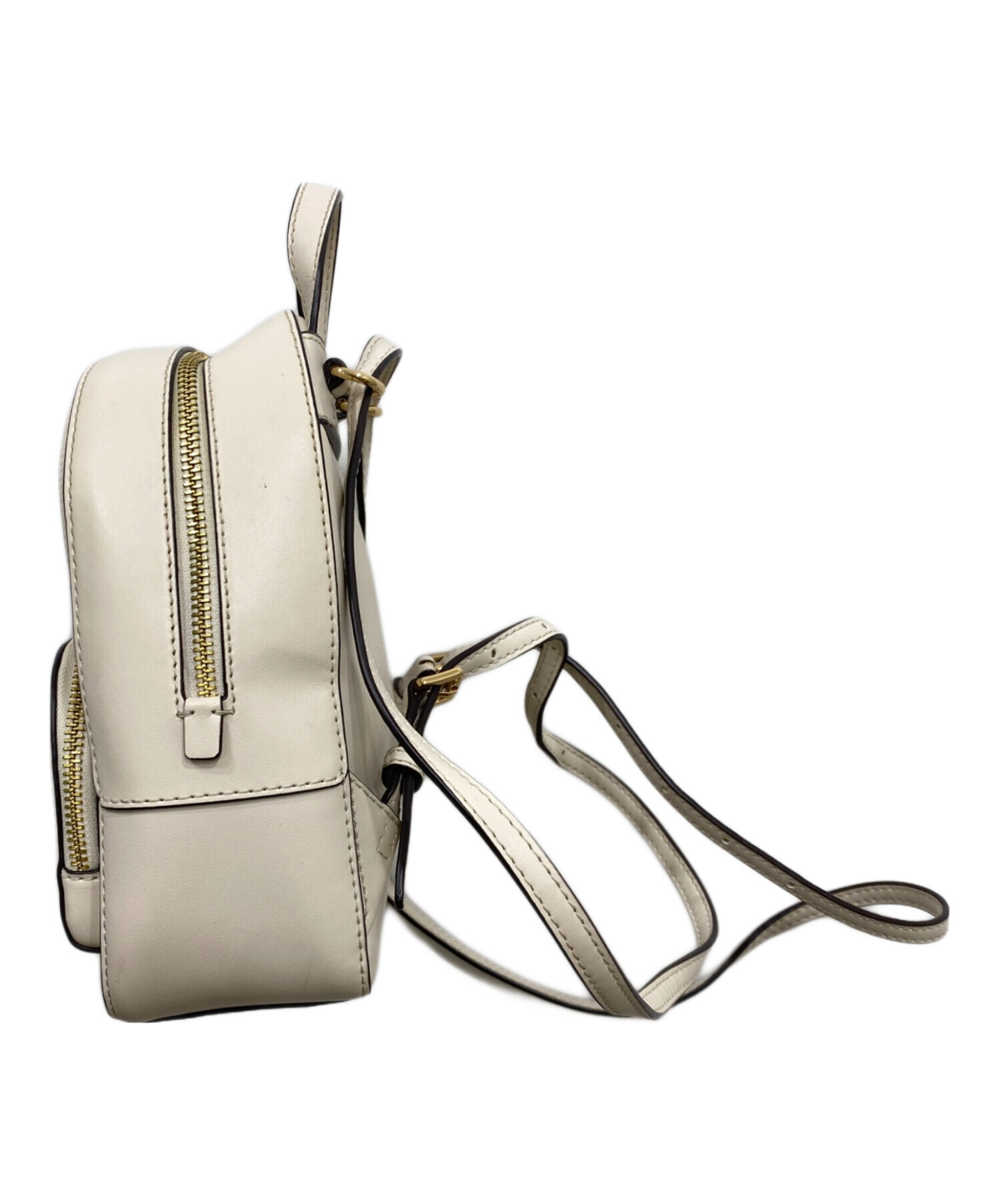 MICHAEL KORS ホワイト リュック 中古・古着通販】MICHAEL KORS (マイケル・コース) リュック ホワイト