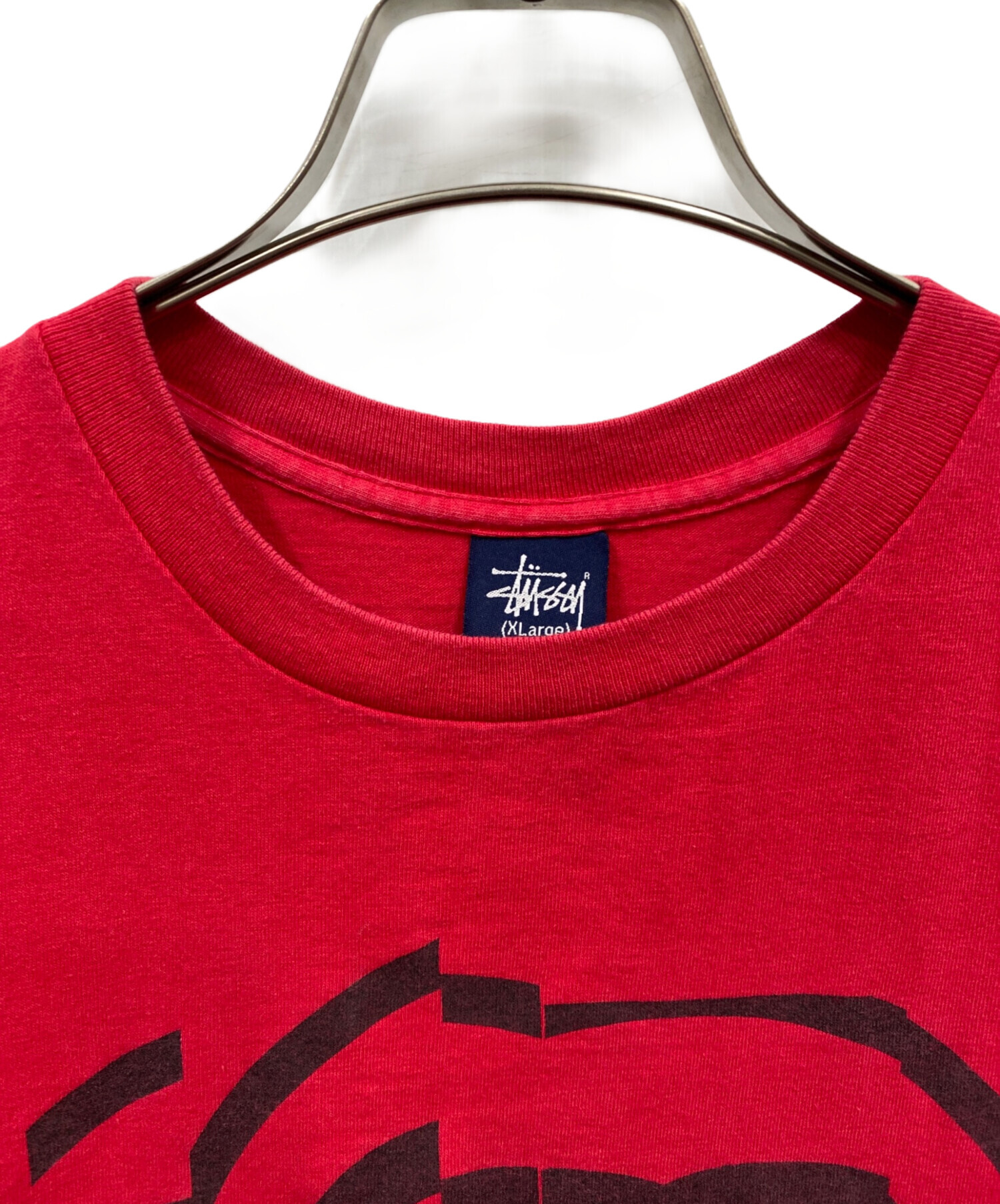 中古・古着通販】stussy (ステューシー) 90's SSリンクTシャツ レッド