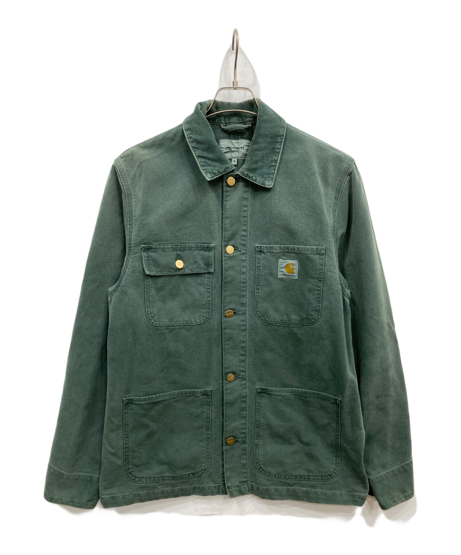 Carhartt WIP L カーハートミシガンコートグリーン 中古・古着通販】Carhartt WIP (カーハート ワーク イン プログレス