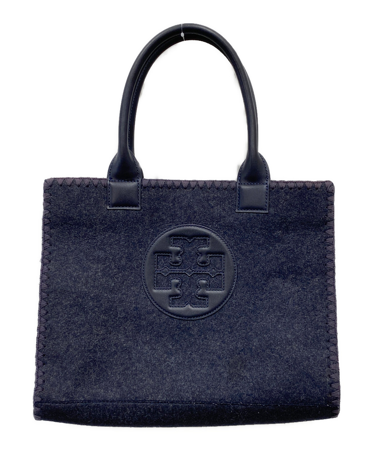 中古・古着通販】TORY BURCH (トリーバーチ) トートバッグ ネイビー