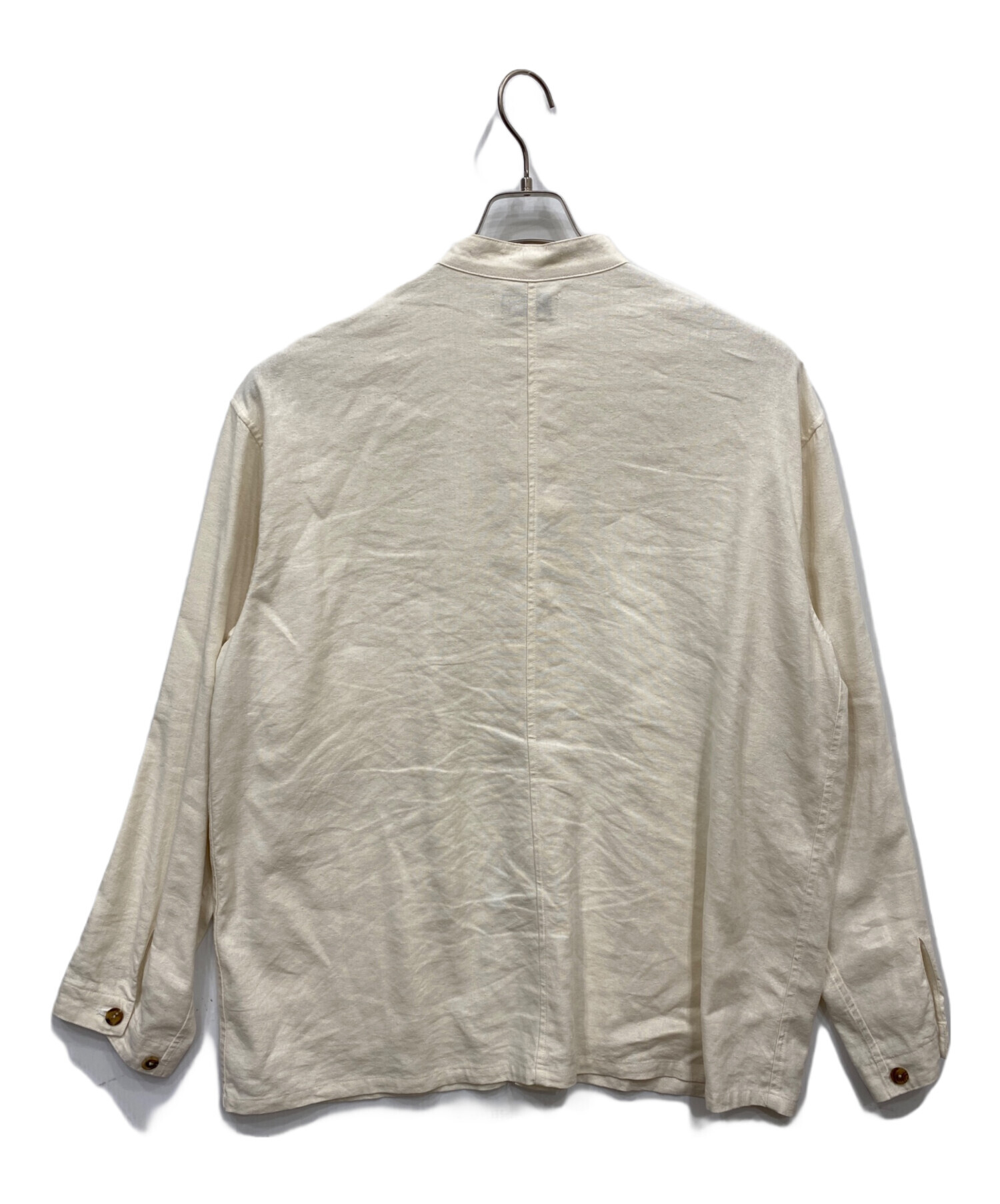 中古・古着通販】MARKA (マーカ) COVER ALL SHIRT - silk linen