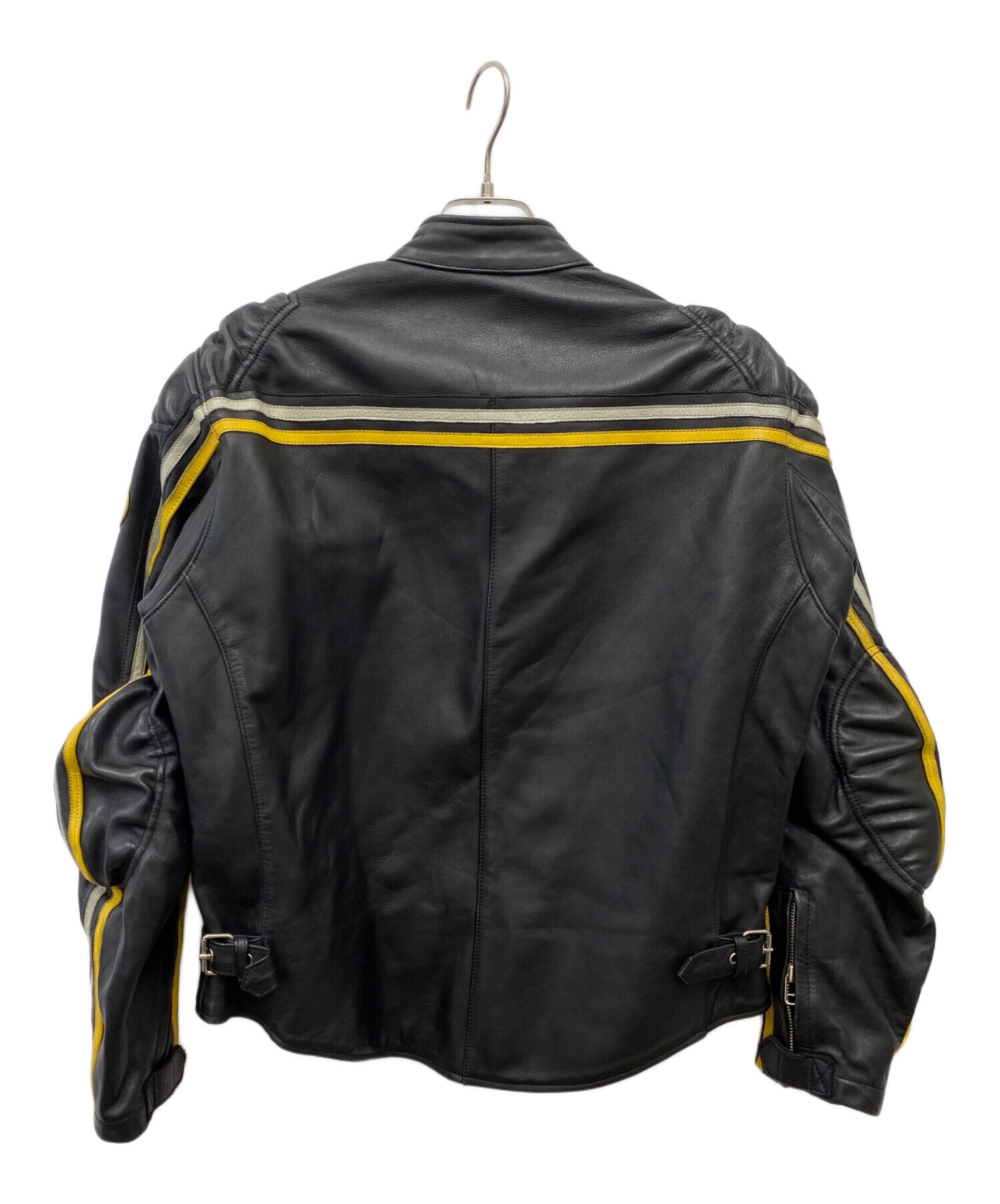 中古・古着通販】BATES (ベイツ) レザージャケット ブラック サイズ:L