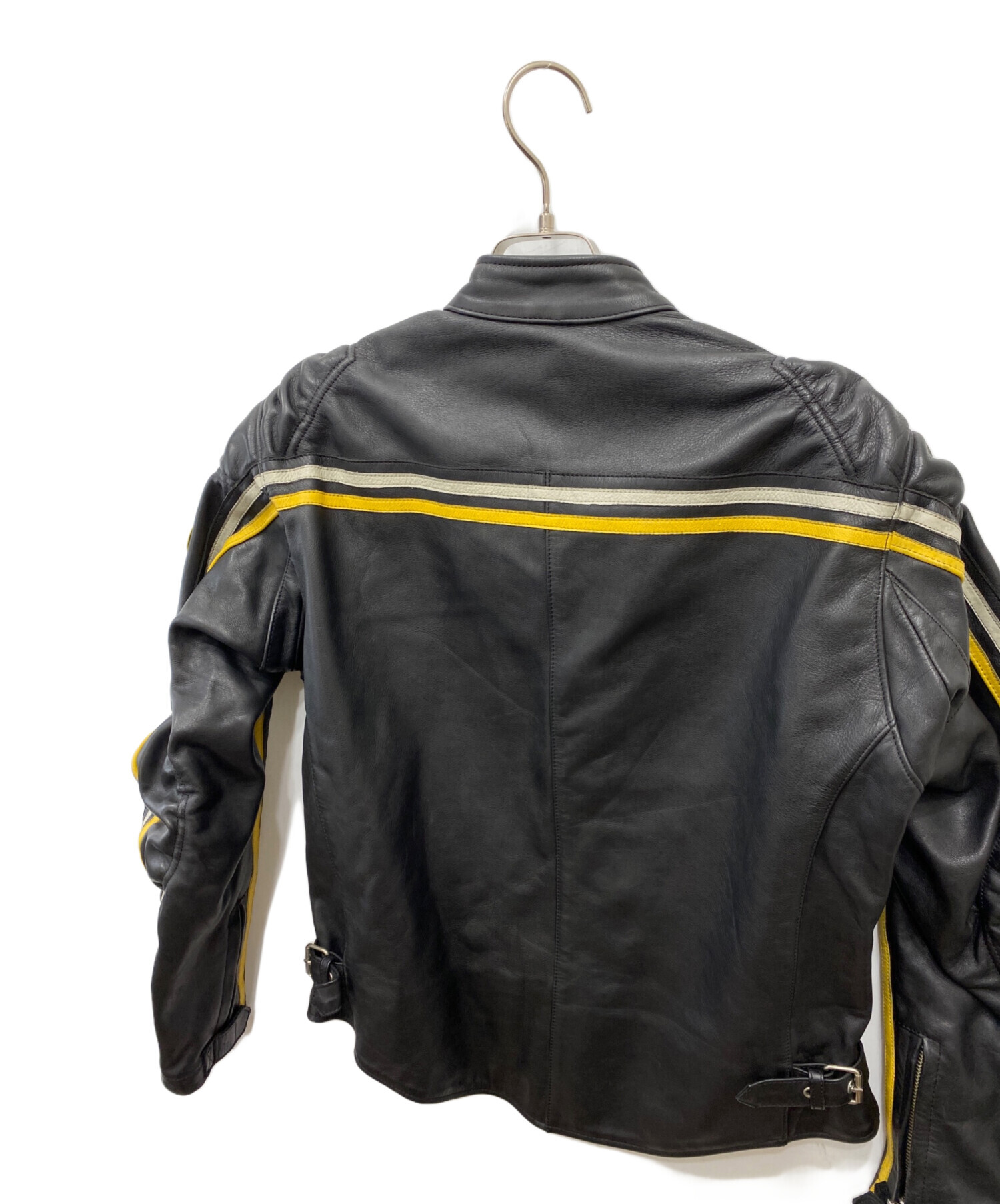 中古・古着通販】BATES (ベイツ) レザージャケット ブラック サイズ:L