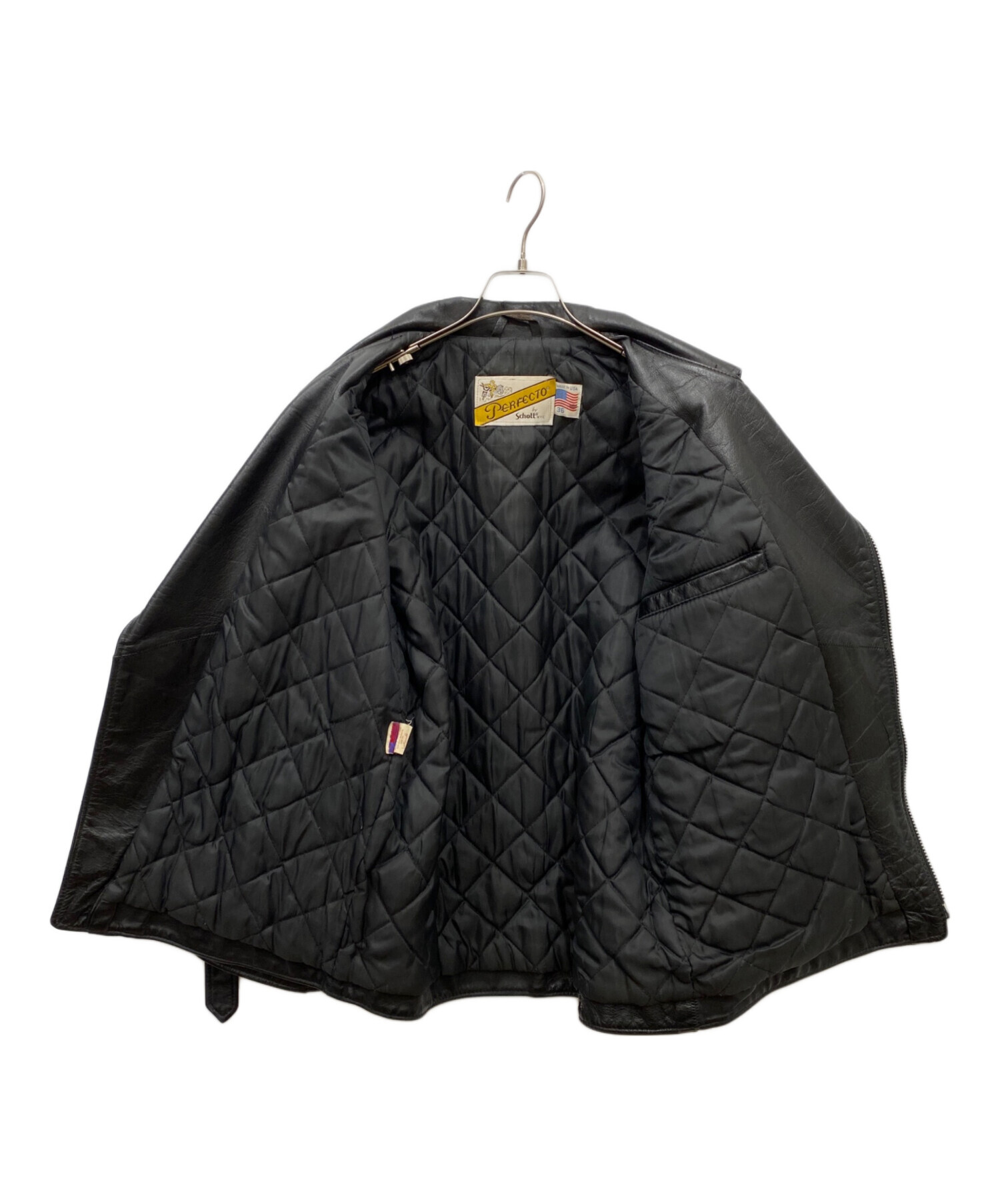 希少！ヴィンテージ　627 schott ロングライダース サイズ38 中古・古着通販】Schott (ショット) 627 ロングライダースジャケット