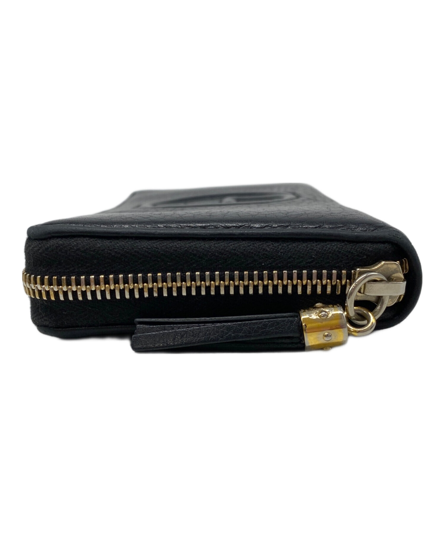 GUCCI SOHO ソーホー BLACK ラウンドファスナー 中古・古着通販】GUCCI (グッチ) ソーホーロッキングラウンド