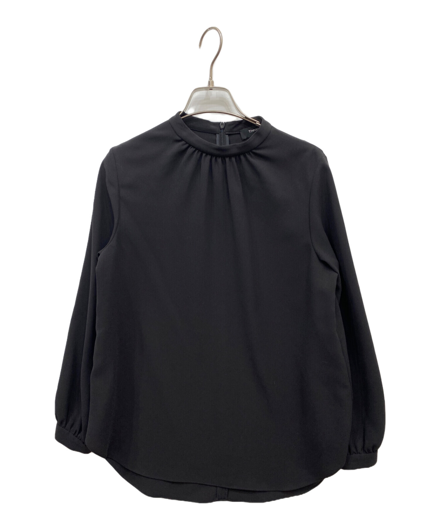 Theory セオリー ブラウス S 黒 【古着】【中古】【送料無料】 中古・古着通販】theory (セオリー) theory ブラウス ブラック サイズ