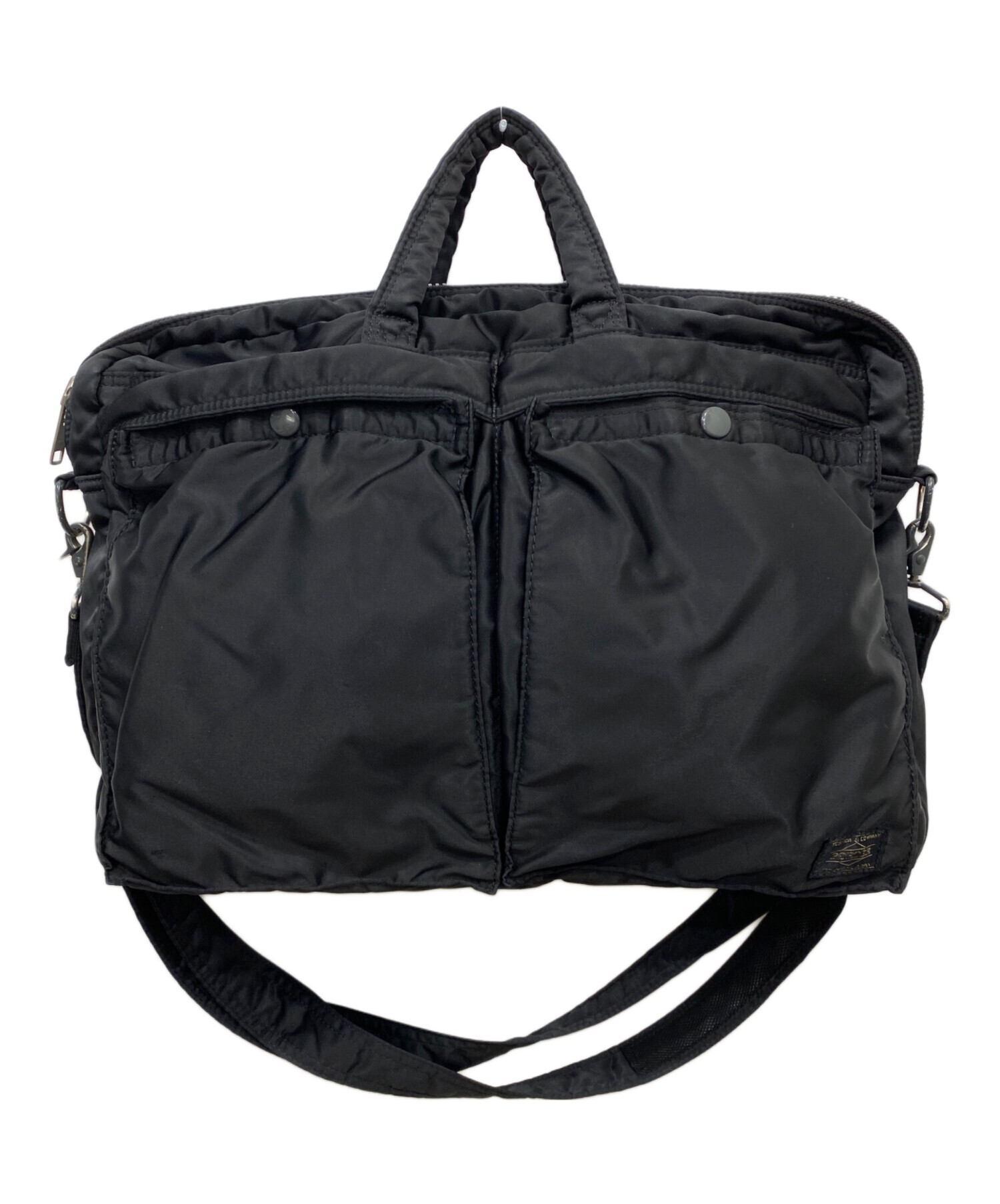 中古・古着通販】PORTER (ポーター) 2WAYブリーフケース ブラック