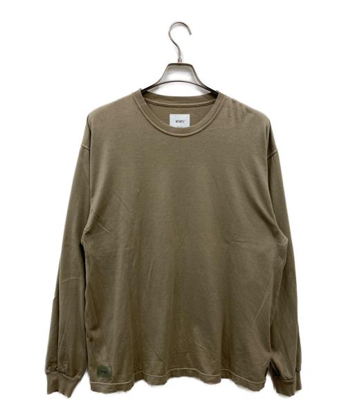 WTAPS オリーブ色 ロングスリーブカットソー 中古・古着通販】WTAPS (ダブルタップス) ロングスリーブカットソー