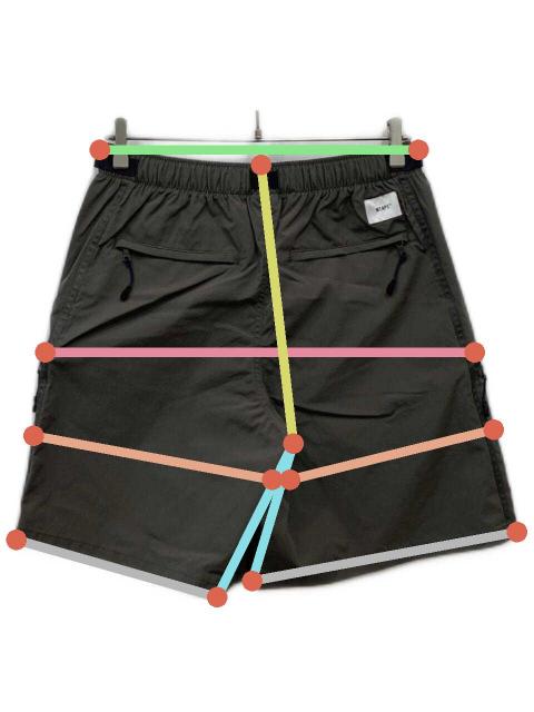 中古・古着通販】WTAPS (ダブルタップス) ハーフパンツ カーキ サイズ