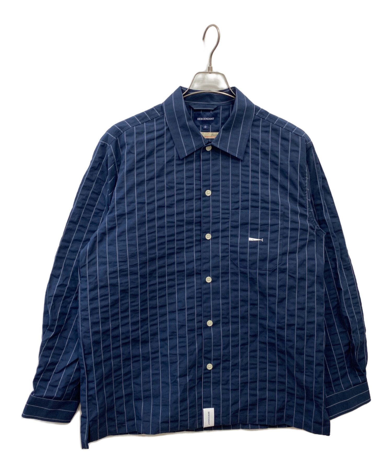 中古・古着通販】DESCENDANT (ディセンダント) MILPITAS STRIPE LS