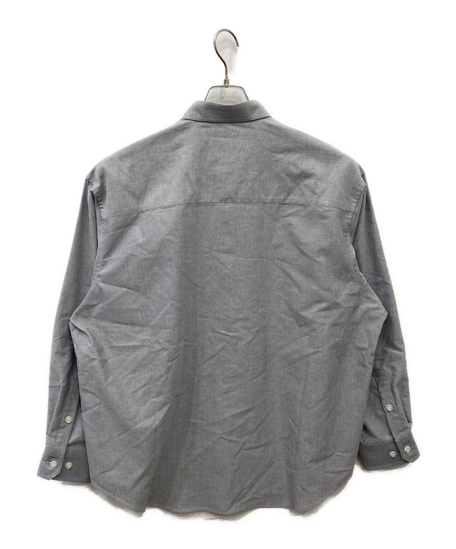 中古・古着通販】WTAPS (ダブルタップス) 長袖シャツ グレー サイズ:M