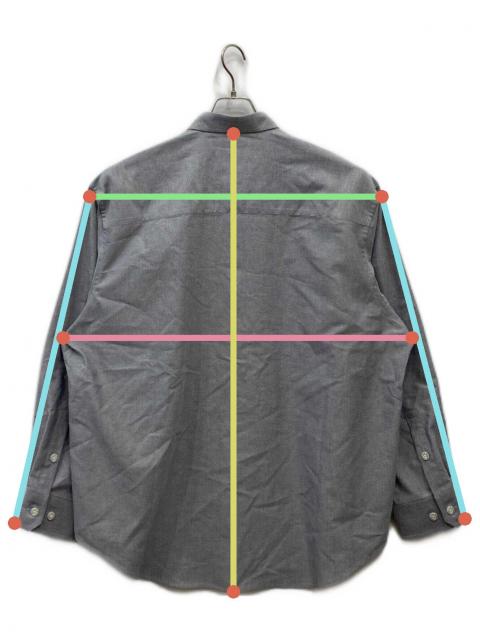 中古・古着通販】WTAPS (ダブルタップス) 長袖シャツ グレー サイズ:M