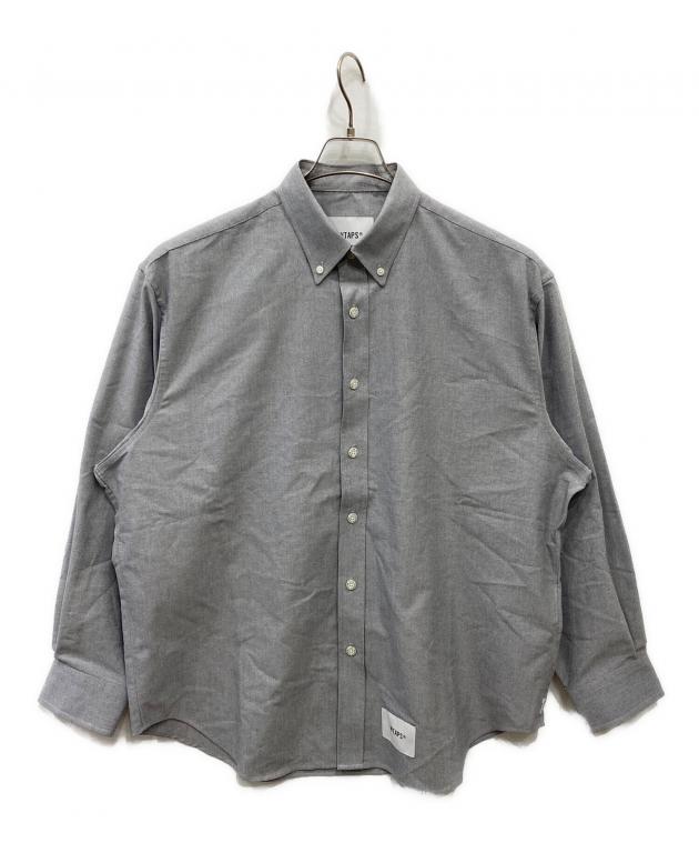 中古・古着通販】WTAPS (ダブルタップス) 長袖シャツ グレー サイズ:M