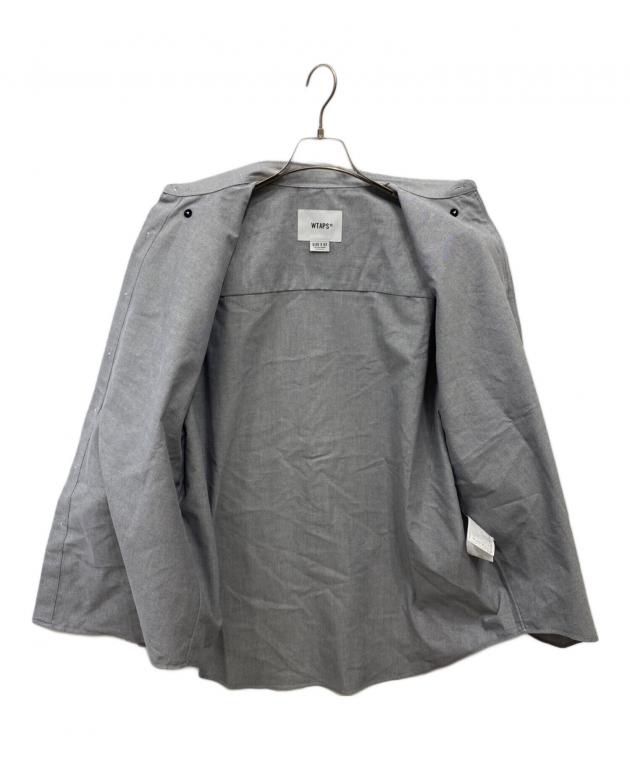 中古・古着通販】WTAPS (ダブルタップス) 長袖シャツ グレー サイズ:M