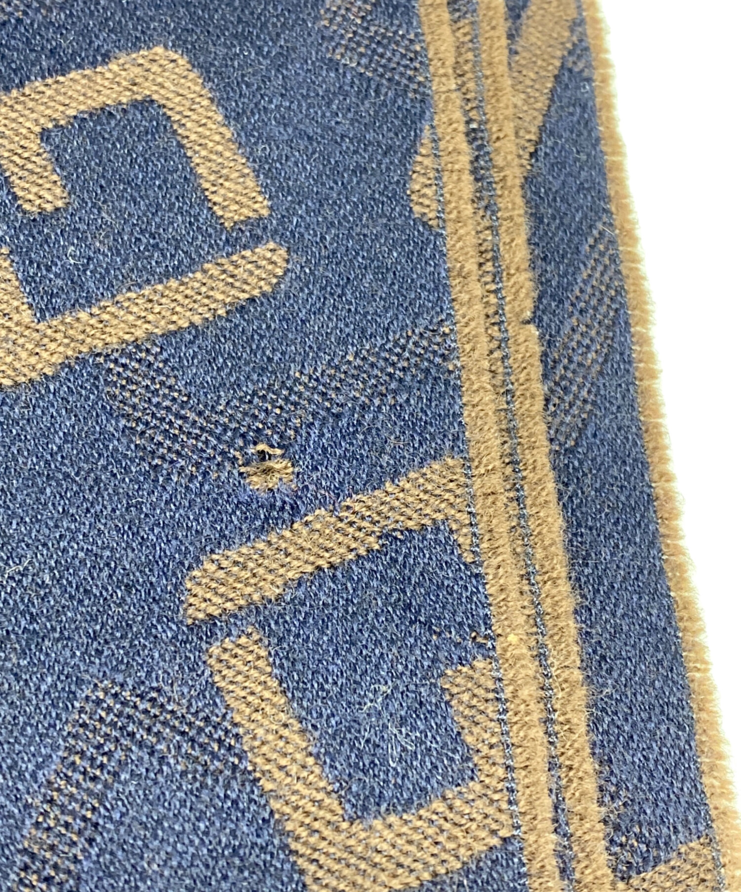 中古・古着通販】FENDI (フェンディ) ズッカ柄マフラー ブラウン