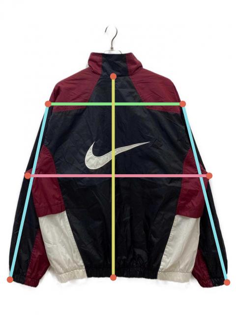 中古・古着通販】NIKE (ナイキ) ナイロンジャケット ブラック サイズ:L