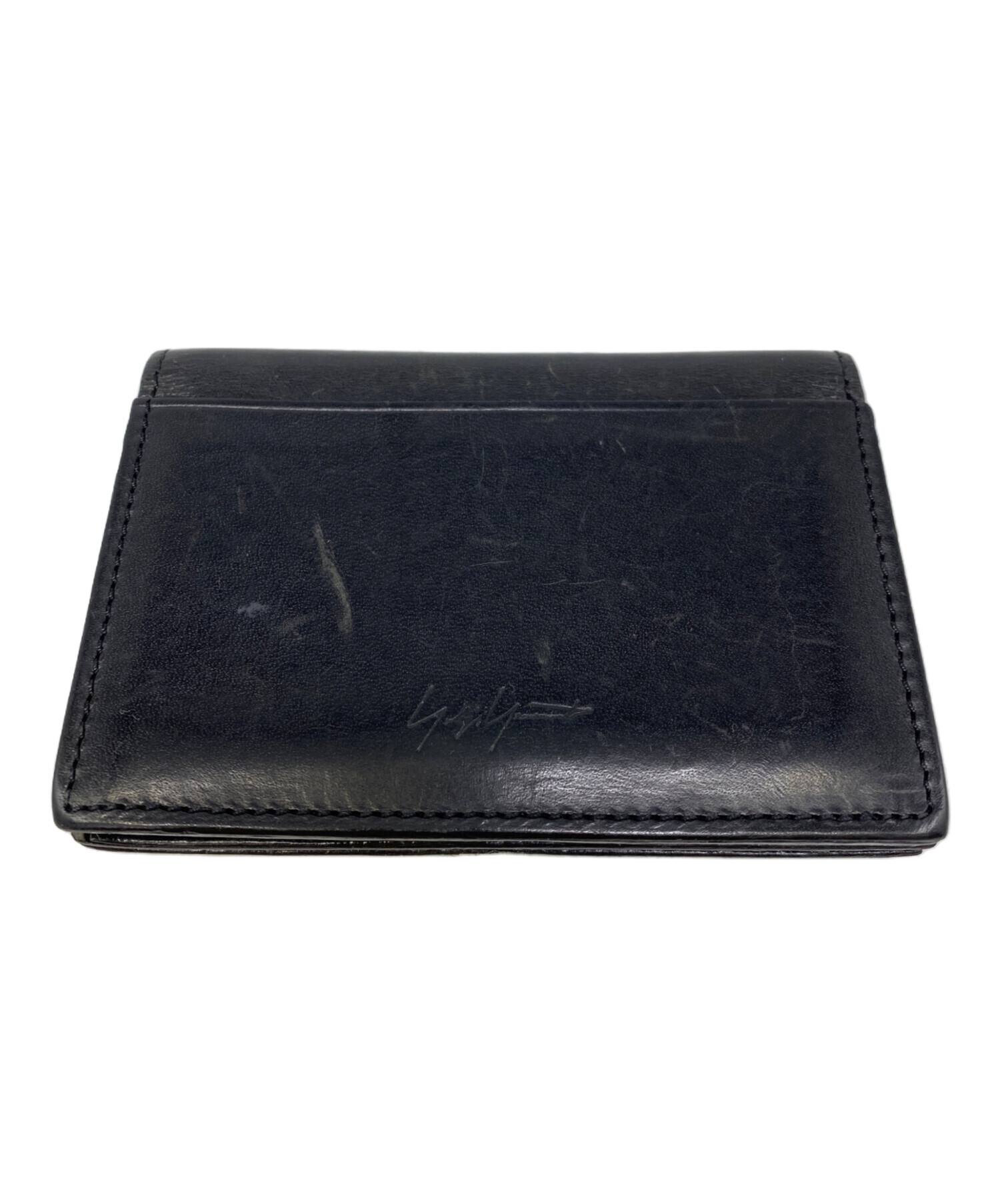 未使用Y’s SHOW CASEケースYohji Yamamoto レザー 中古・古着通販】YOHJI YAMAMOTO (ヨウジヤマモト) カードケース