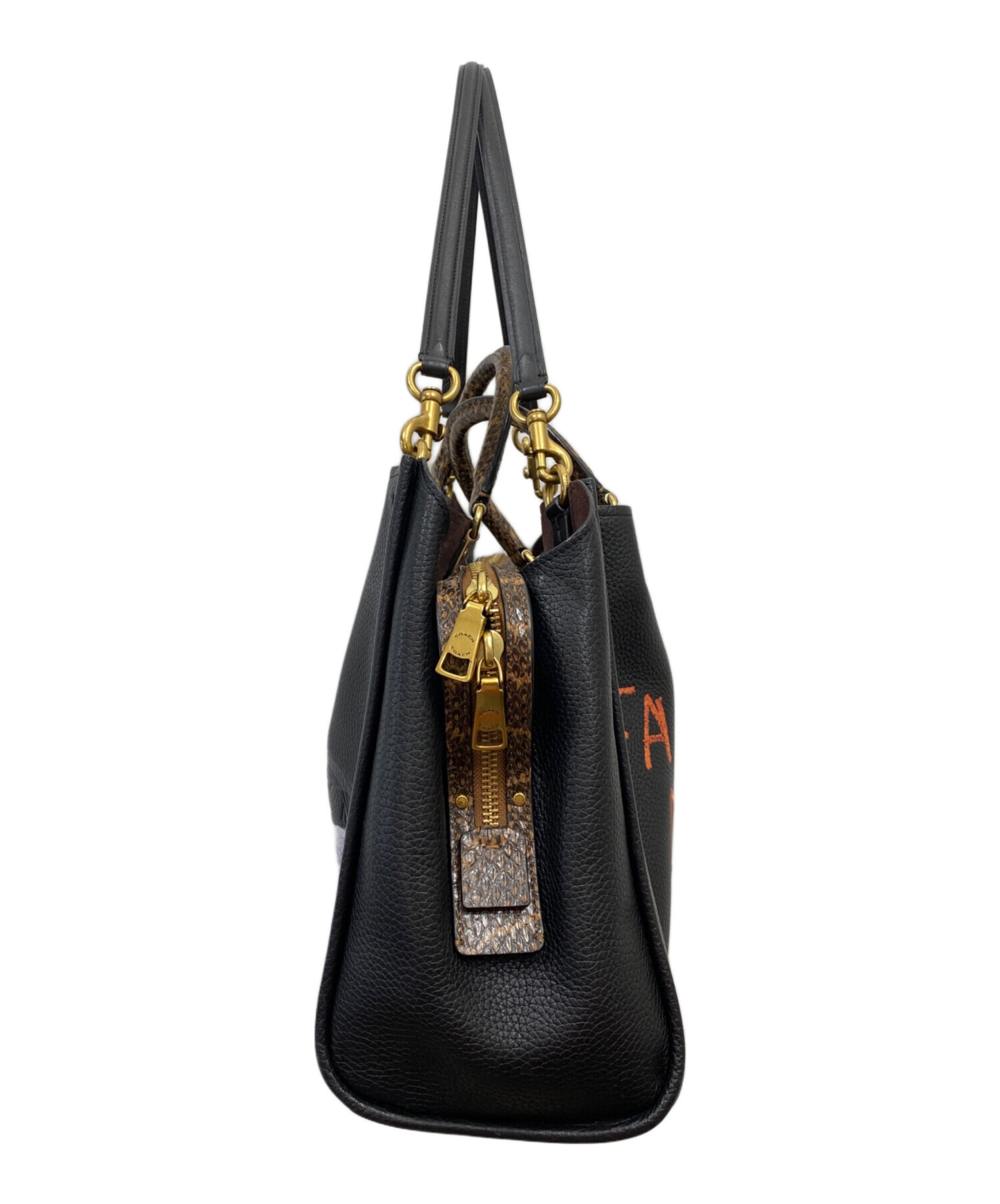 中古・古着通販】COACH (コーチ) Jean-Michel Basquiat (ジャン 中古・古着通販】COACH (コーチ) Jean-Michel Basquiat (ジャン