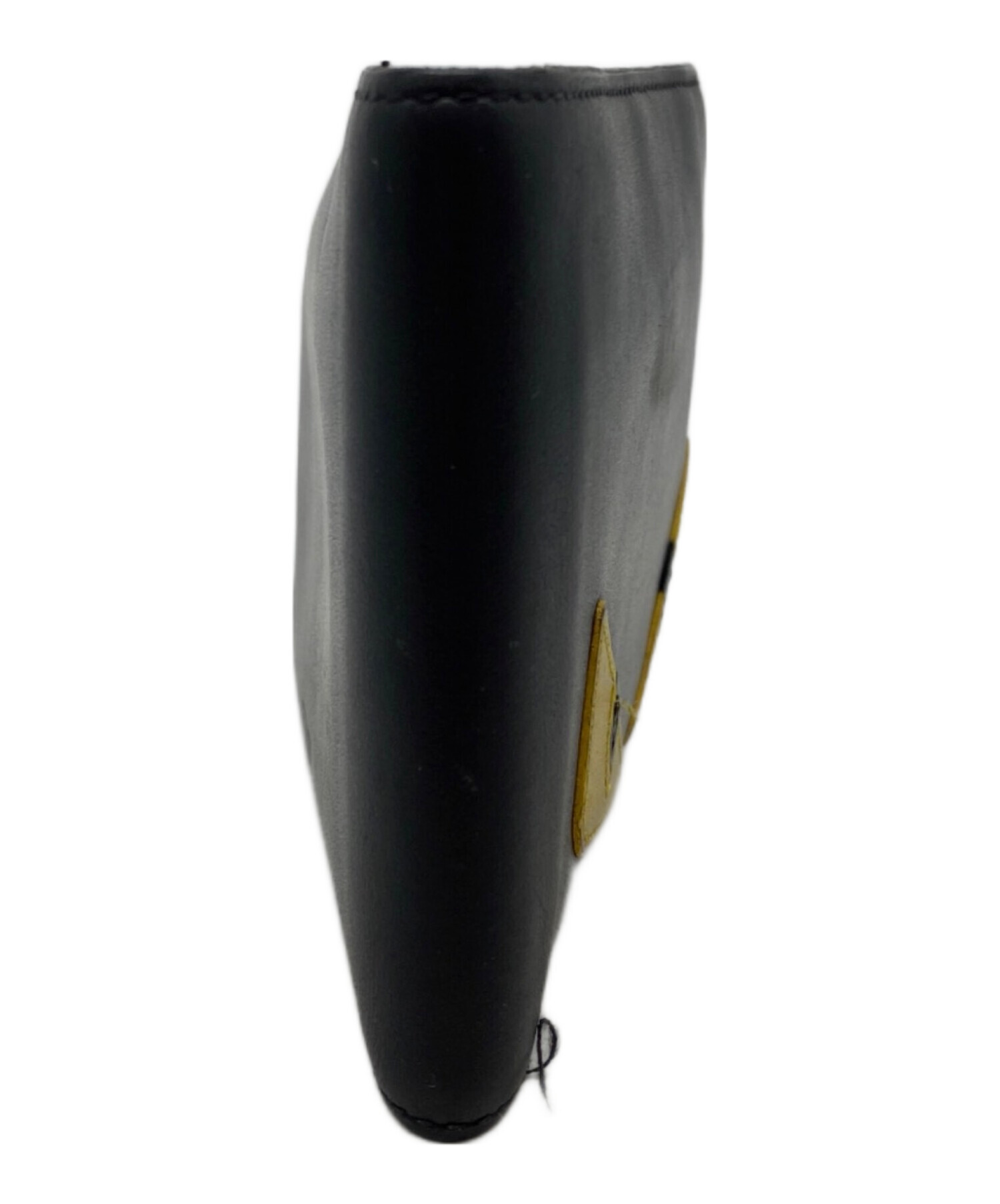 中古・古着通販】FENDI (フェンディ) モンスター2つ折り財布 ブラック