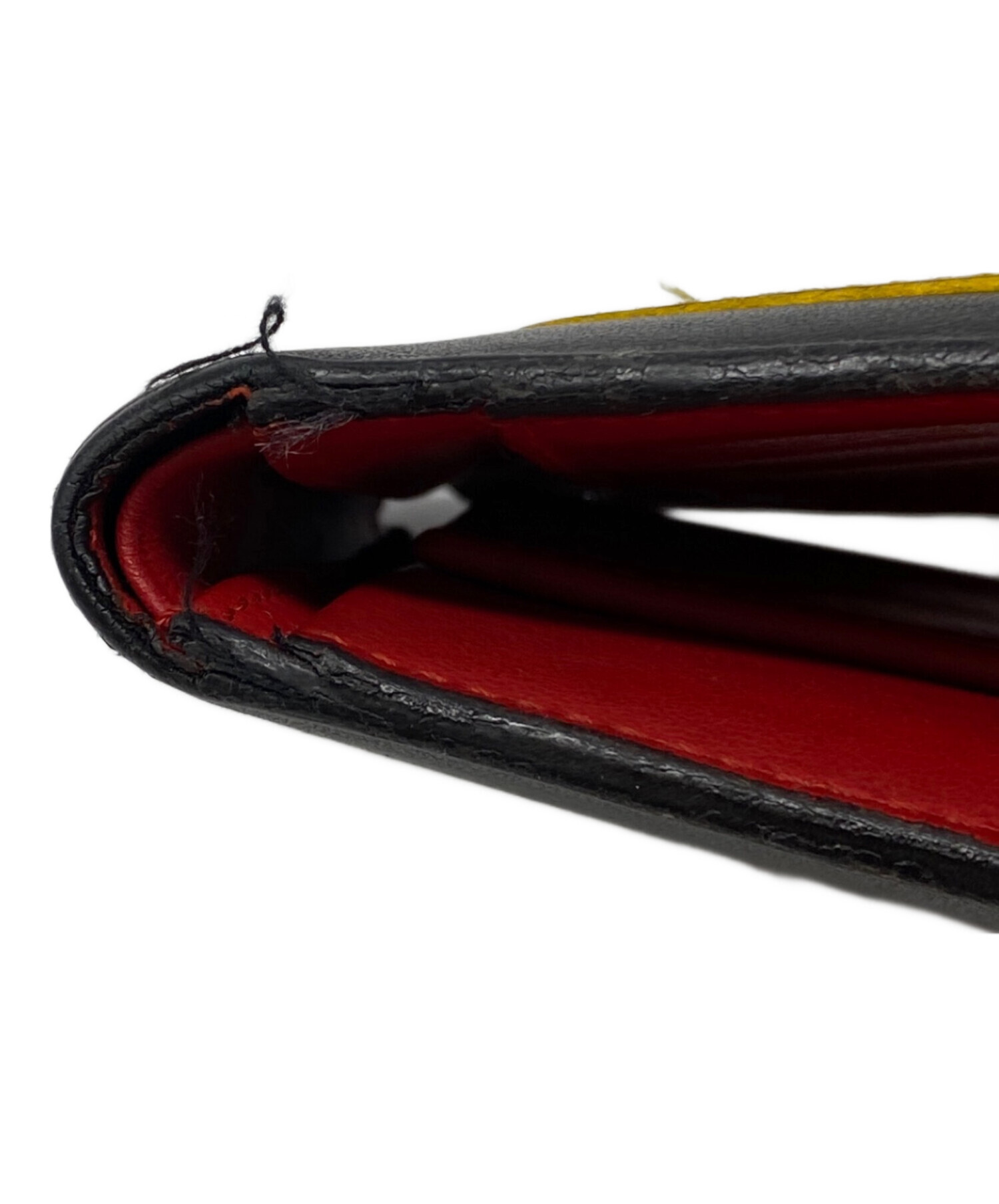 中古・古着通販】FENDI (フェンディ) モンスター2つ折り財布 ブラック