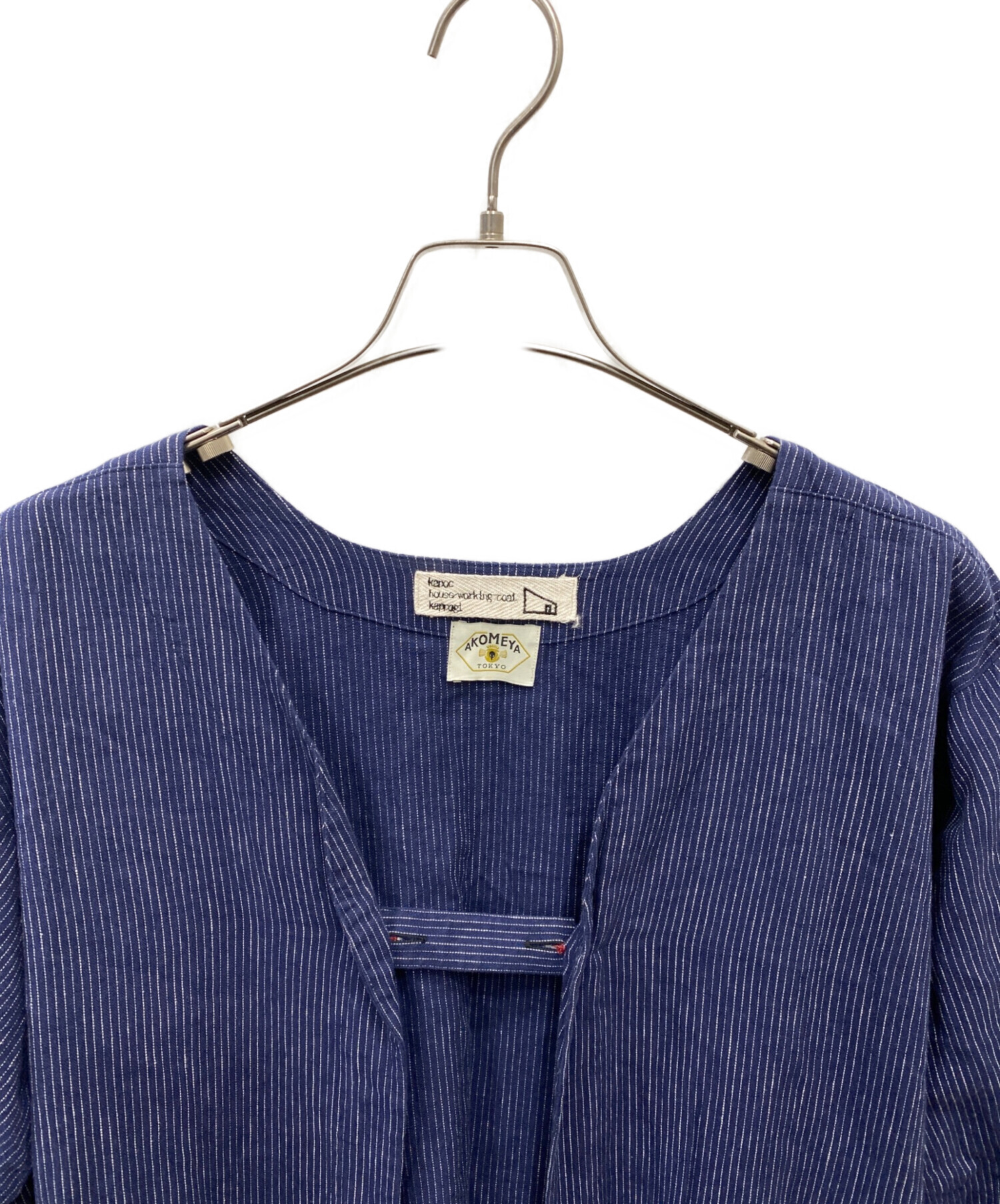 中古・古着通販】kapoc (カポック) house working coat ネイビー