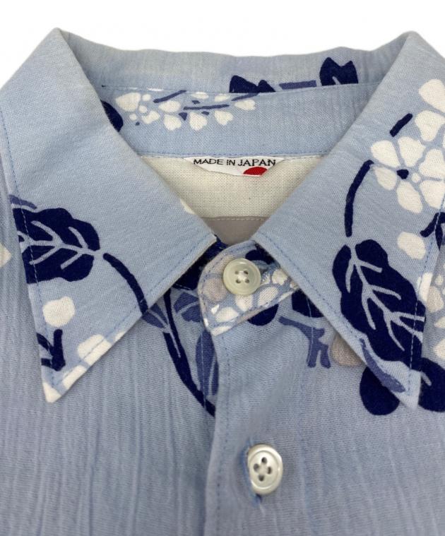 中古・古着通販】SOU・SOU (ソウソウ) シャツ ブルー サイズ:S