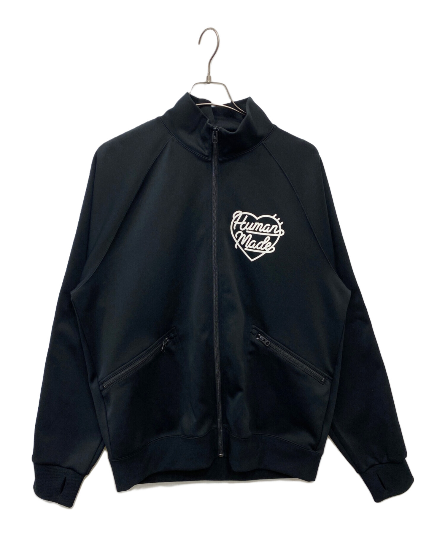 ヒューマンメイド TRACK JACKET 黒 M 中古・古着通販】HUMAN MADE (ヒューマンメイド) 23SS TRACK JACKET