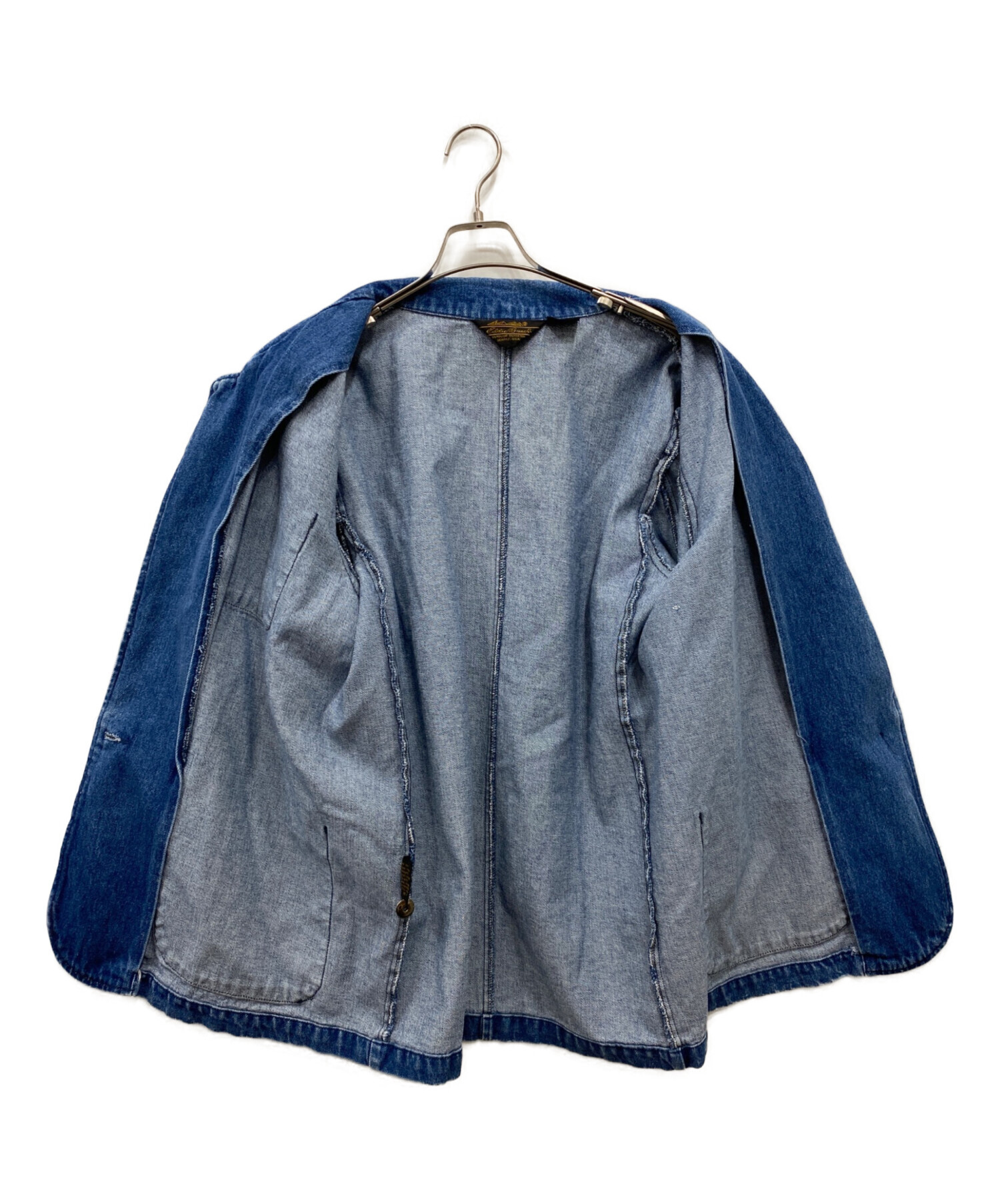 Eddie Bauer エディーバウアー ジャケット デニム 青 L 1151 中古・古着通販】Eddie Bauer (エディーバウアー) デニムジャケット