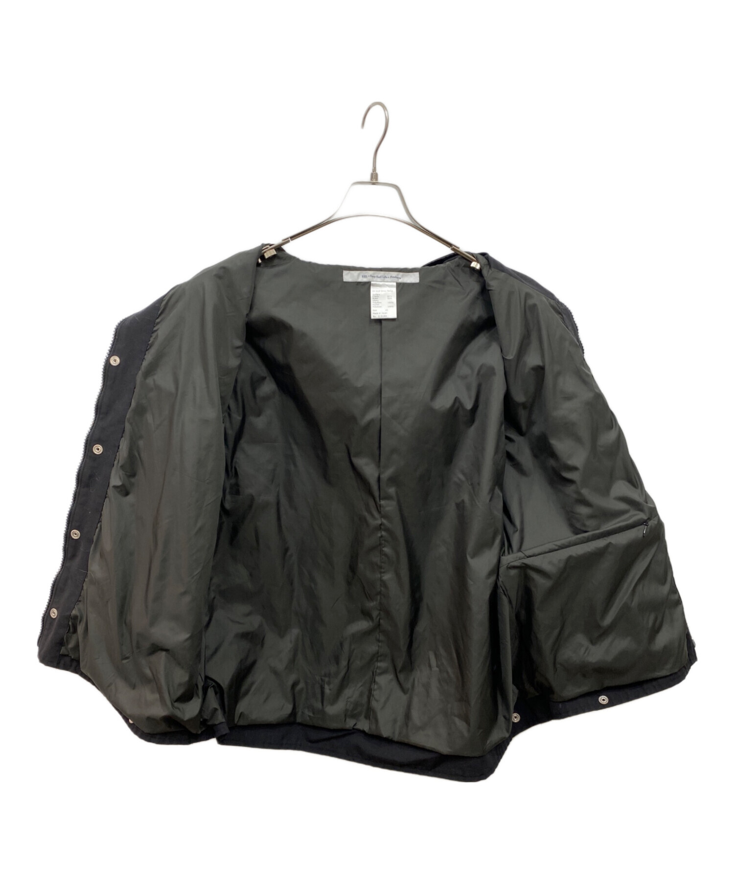 中古・古着通販】EEL (イール) 64Wolf Snow Parka ブラック サイズ:XS 