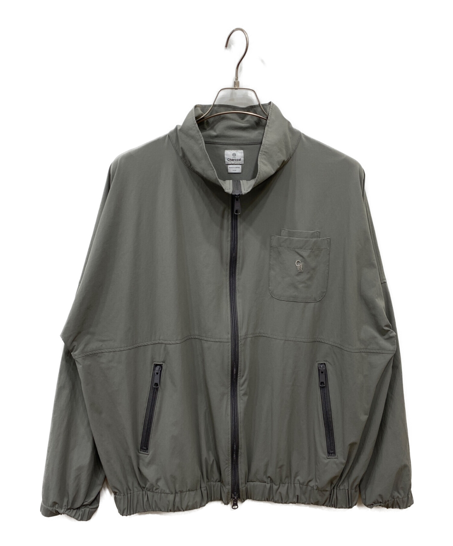 中古・古着通販】Charcoal (チャコール) ジップアップジャケット