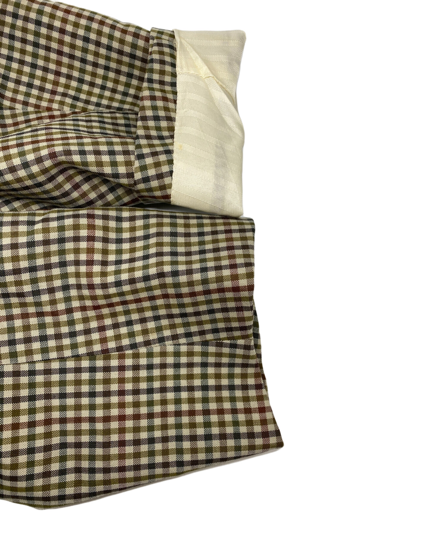 中古・古着通販】BURBERRY (バーバリー) チェックテーラードジャケット