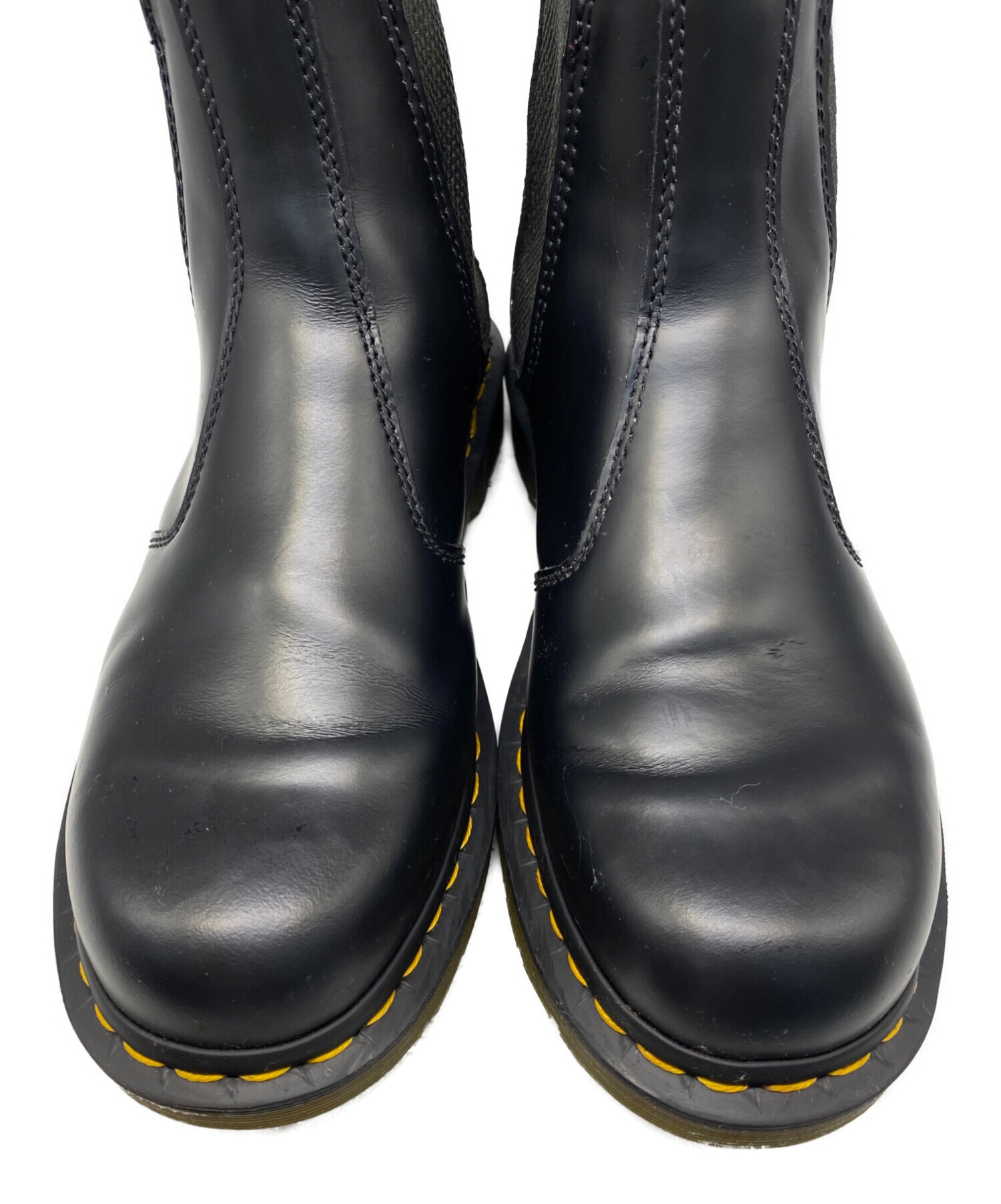 ドクターマーチン　サイドゴアブーツ US7 オールブラック 中古・古着通販】Dr.Martens (ドクターマーチン) サイドゴアブーツ