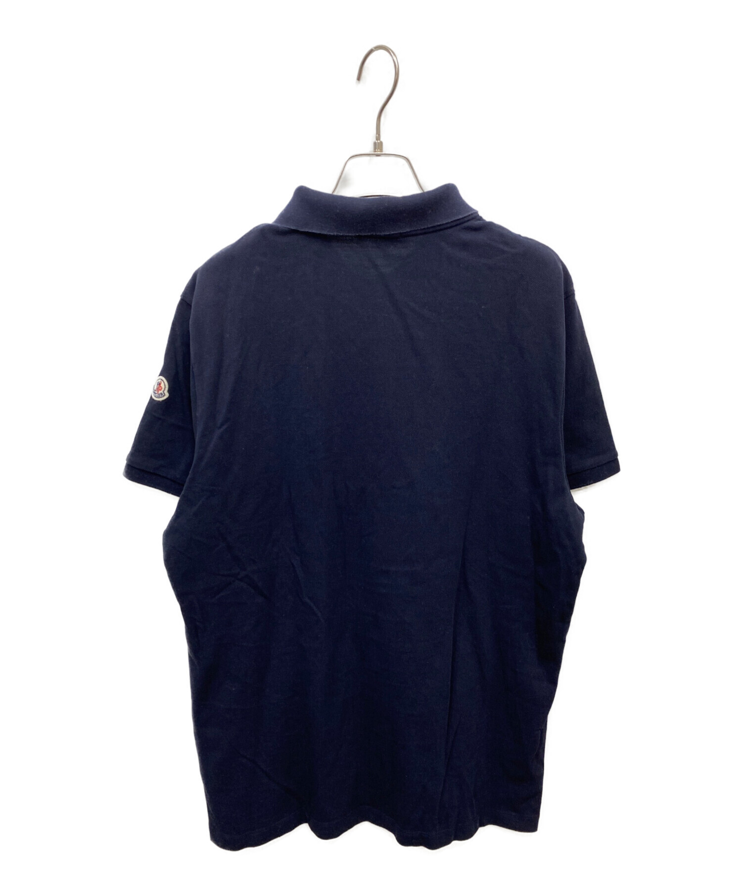 中古・古着通販】MONCLER (モンクレール) ロゴパッチポロシャツ