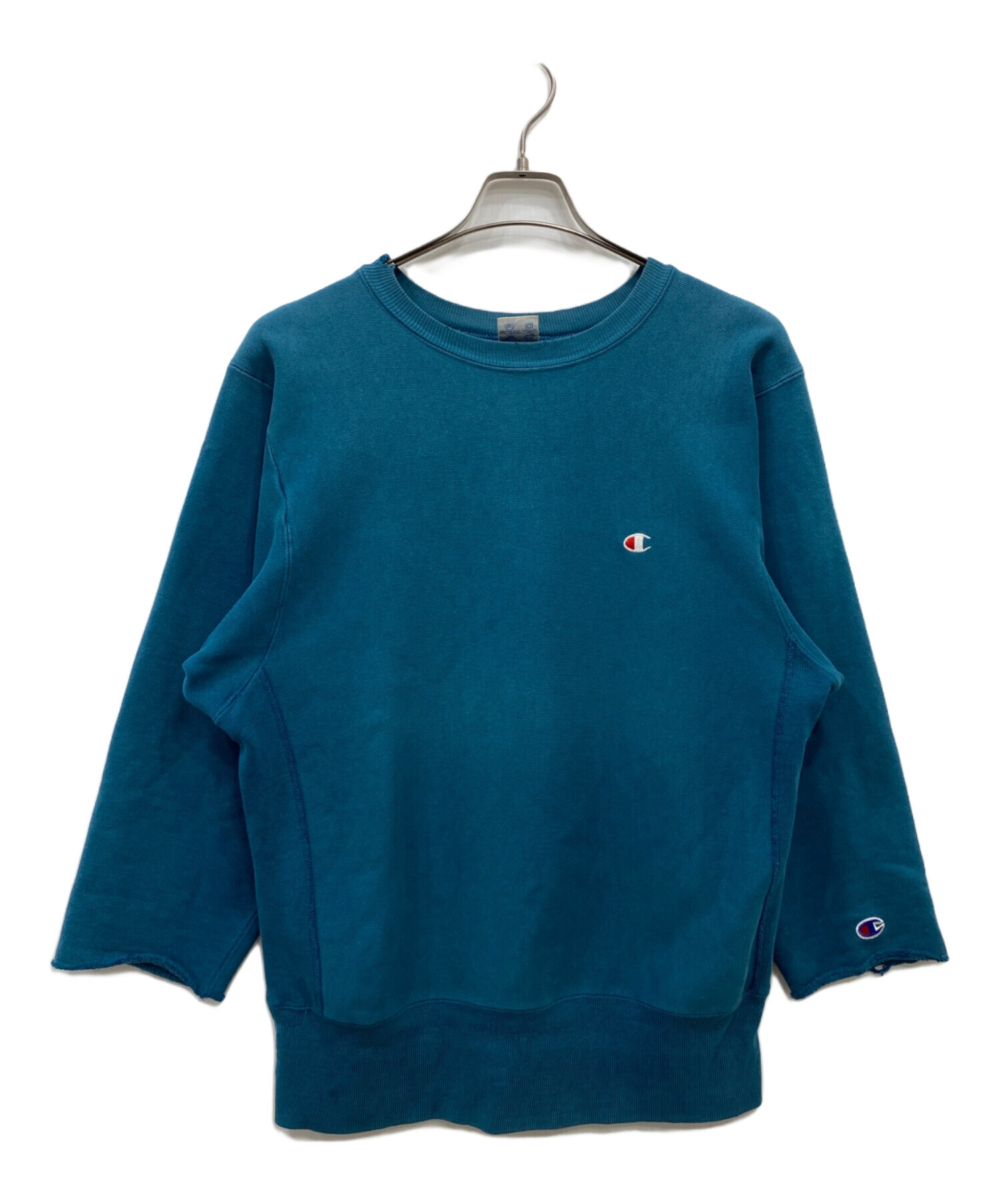 90s Champion Reverse Weave リバースウィーブ ブルー 中古・古着通販】Champion REVERSE WEAVE (チャンピオン リバース