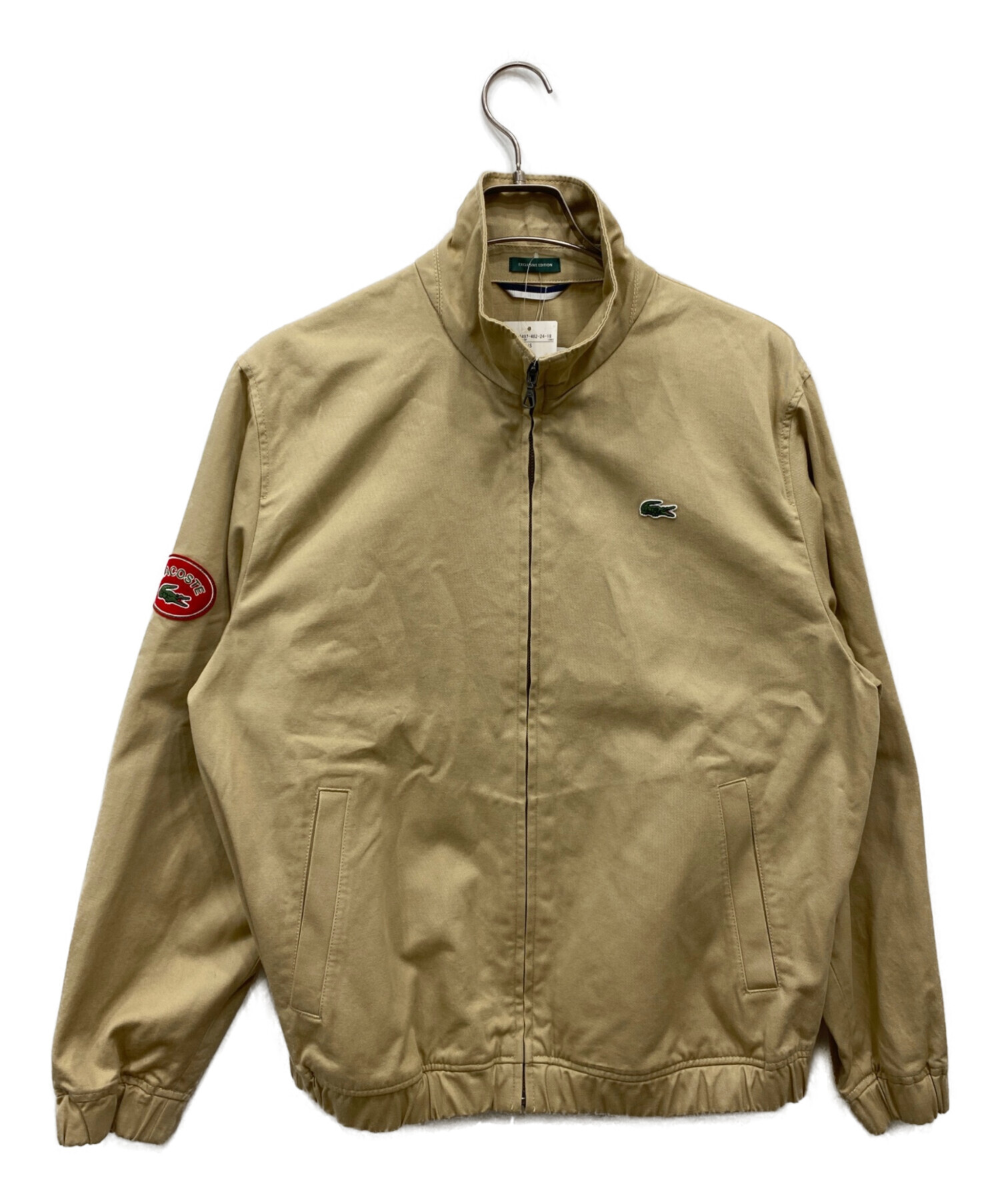 BEAMS ビームス ブルゾン M ベージュ 【古着】【中古】 中古・古着通販】LACOSTE (ラコステ) BEAMS別注 ヴィンテージバッジ