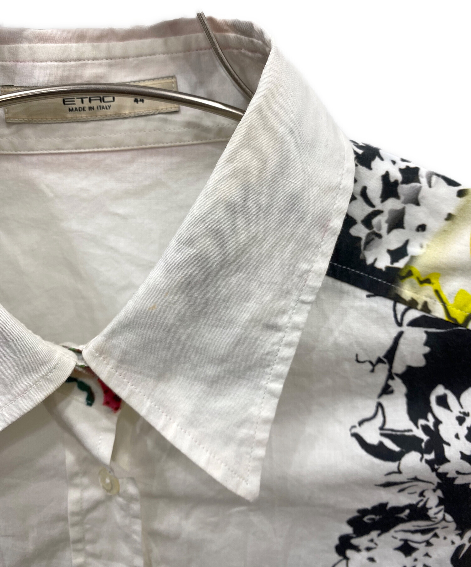 中古・古着通販】ETRO (エトロ) ドレスシャツ ホワイト サイズ:44