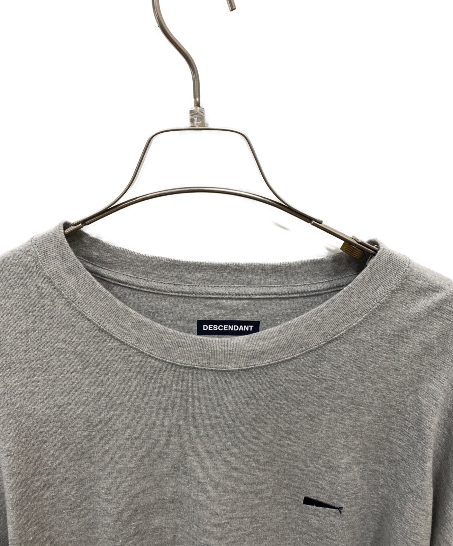 中古・古着通販】DESCENDANT (ディセンダント) Tシャツ グレー サイズ